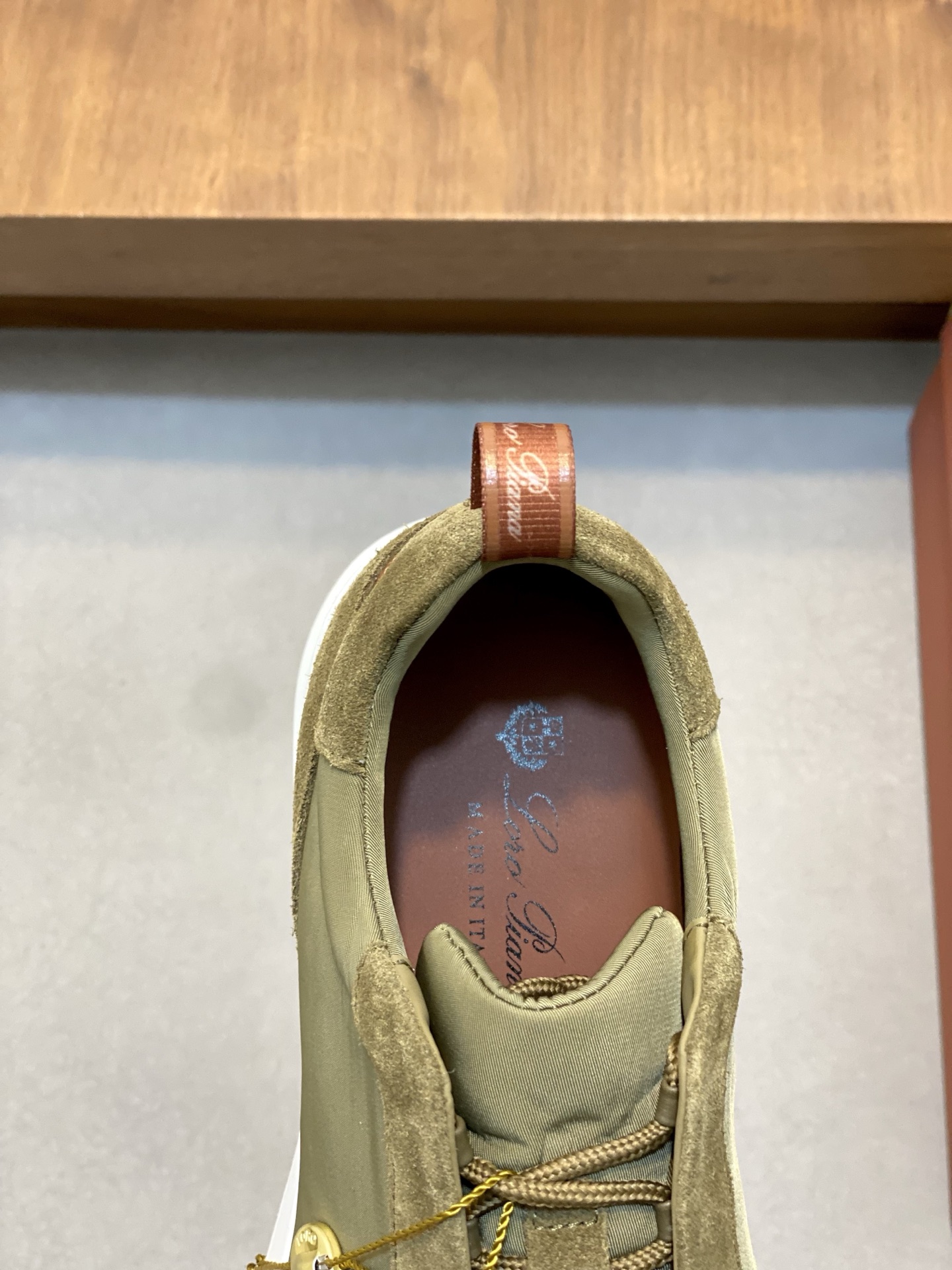 Loropiana Men's Green Suede and Leather Sneakers Size 39-44 8 i1741710581633 2660 0 6