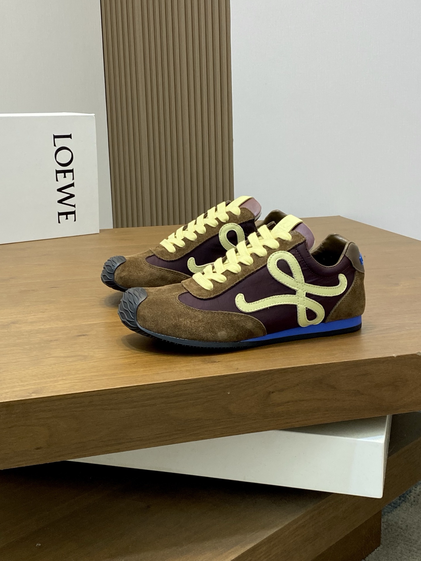 Loewe Ballet Runner 2.0 Sneakers Nylon and Suede Low Top Lace-Up for Couple 4 i1741846331361 9919 0 2