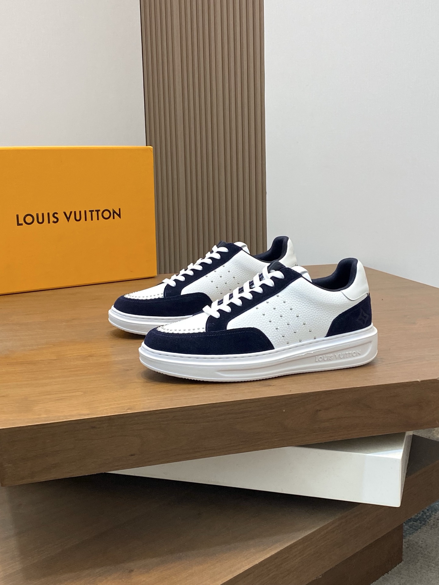 Luxury Men's Leather Sneakers - Monogrammed, Comfortable, and Durable 4 i1742141926767 4754 0 2