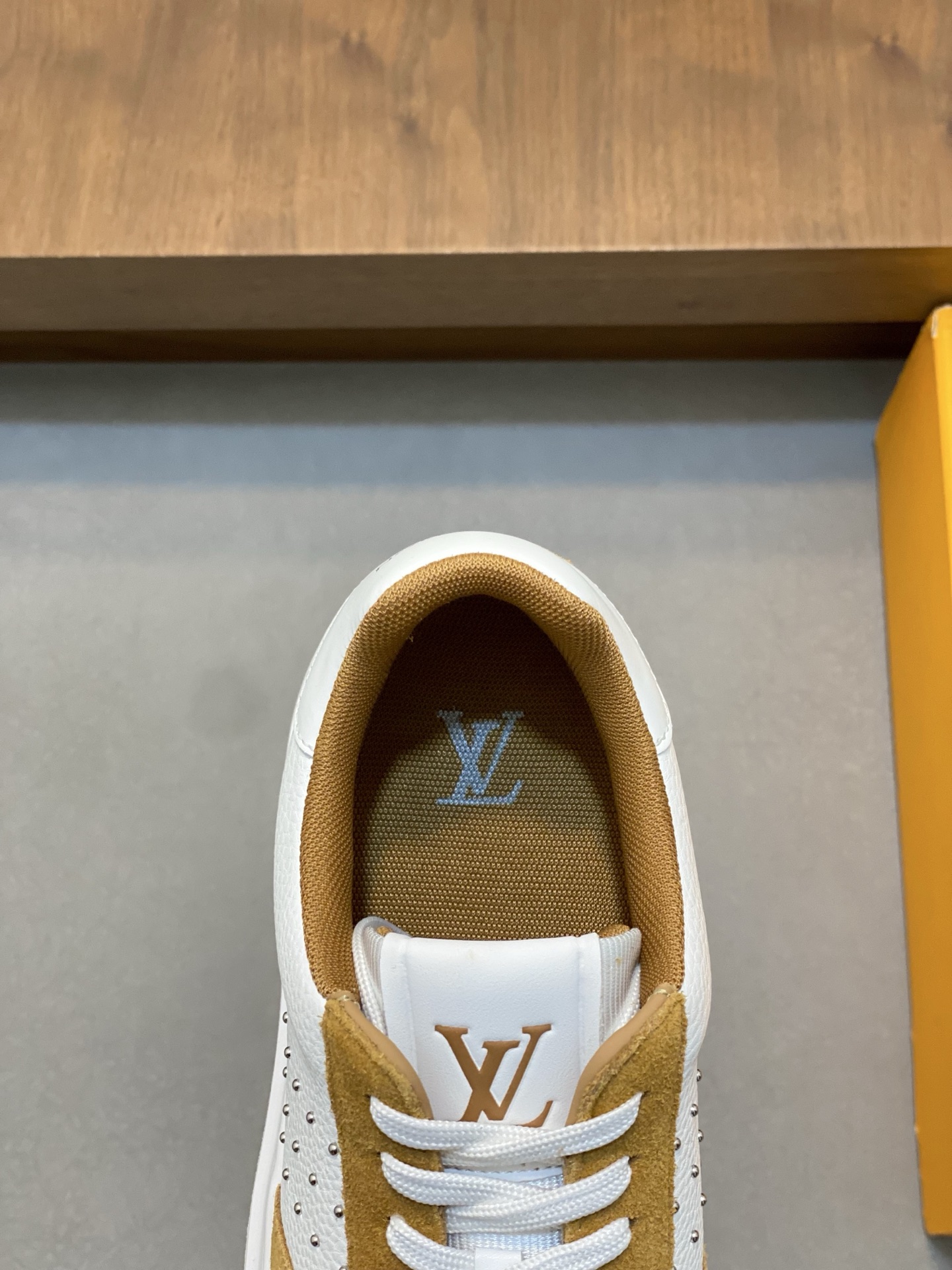 Louis Vuitton Men's Casual Sneakers in White Leather with Monogram Detail 8 i1742141938474 1224 0 6