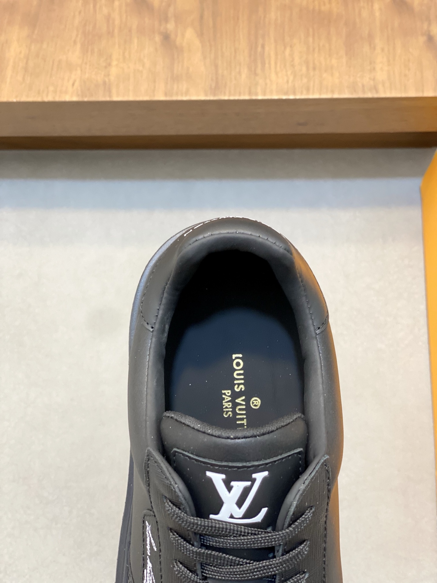 Men's Premium Leather Sneakers - Lightweight TPU Sole, Monogram Detail 8 i1742142315163 1860 0 6