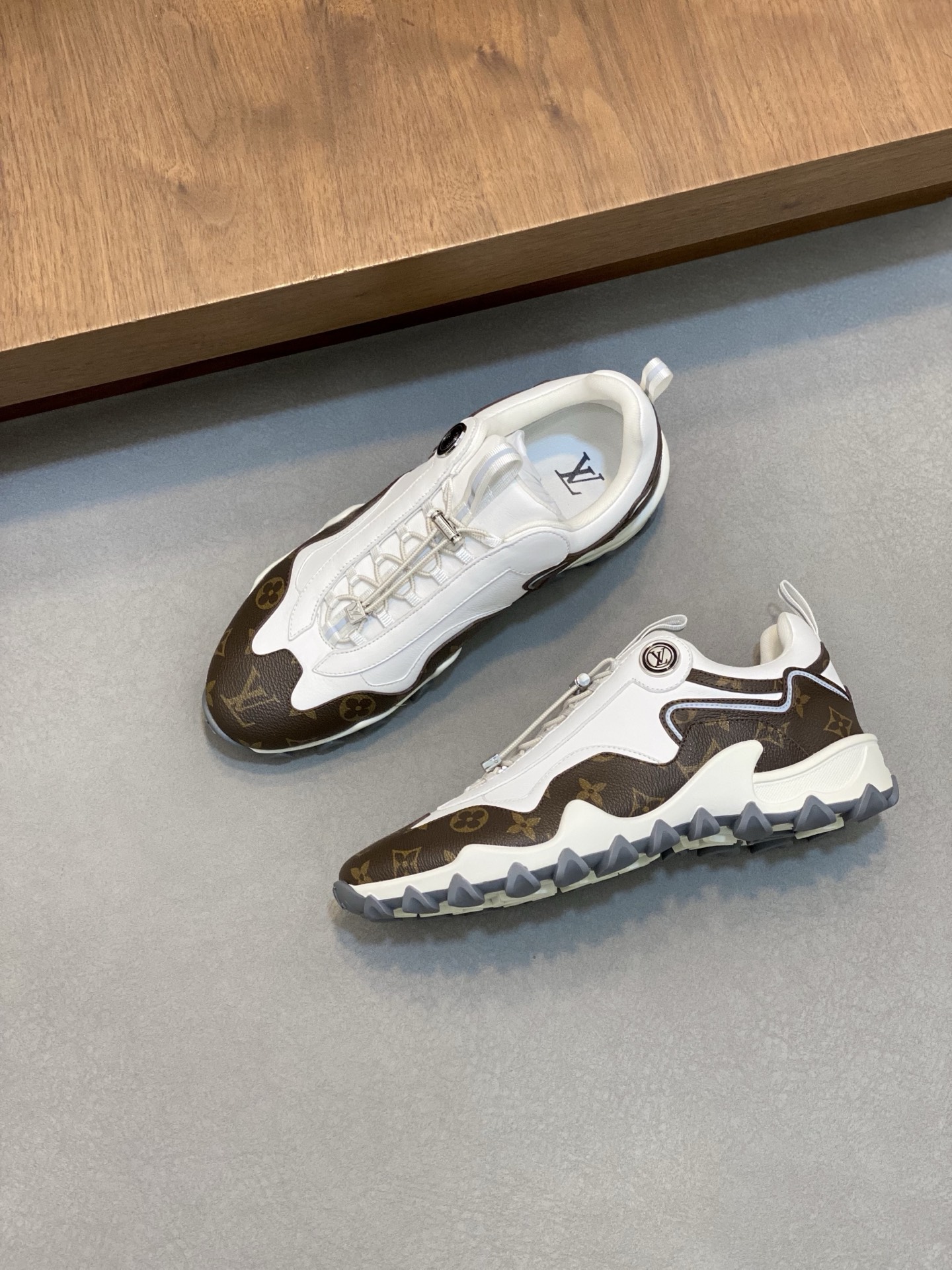 Louis Vuitton Rush Outdoor Sneakers: Tech Mesh, Metal Accents, and Monogram 6 i1742142722874 2103 0 4