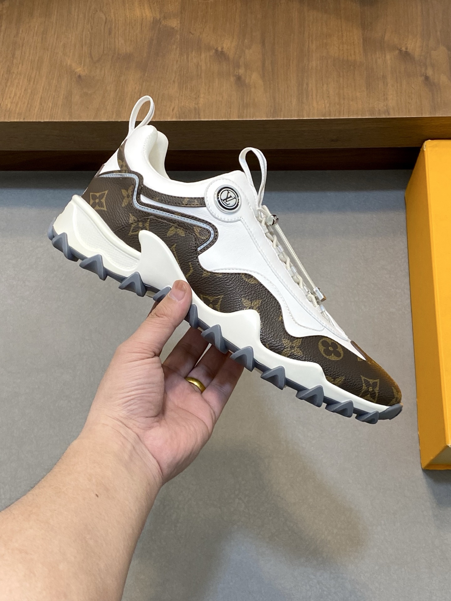 Louis Vuitton Rush Outdoor Sneakers: Tech Mesh, Metal Accents, and Monogram 5 i1742142727832 7237 0 3