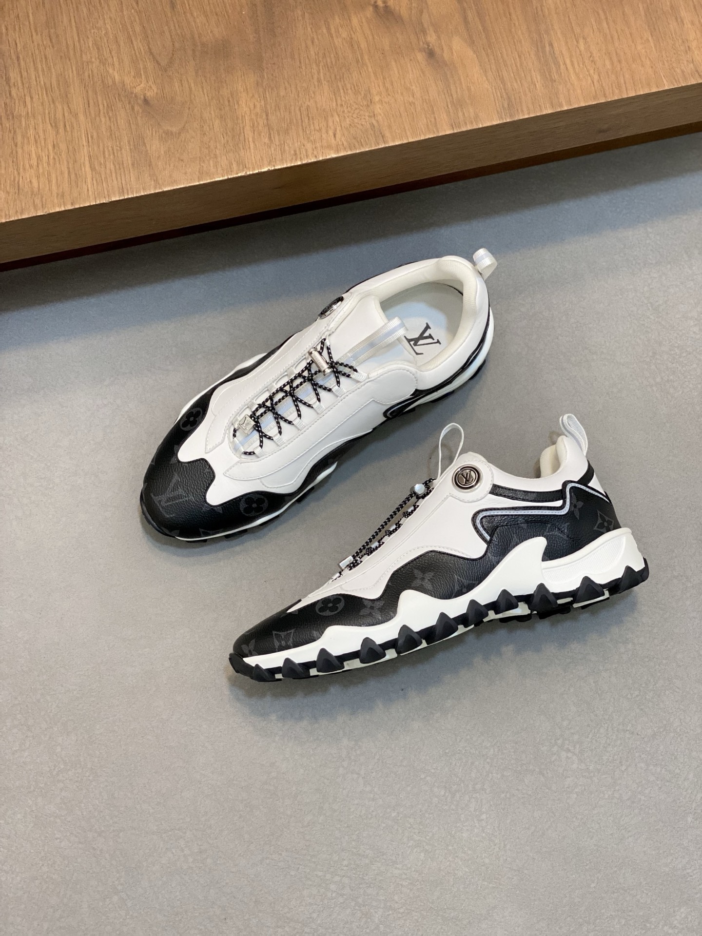 Louis Vuitton Rush Sneaker: Tech Fabric, Monogram Accents, Comfortable Fit 6 i1742142744903 4613 0 4