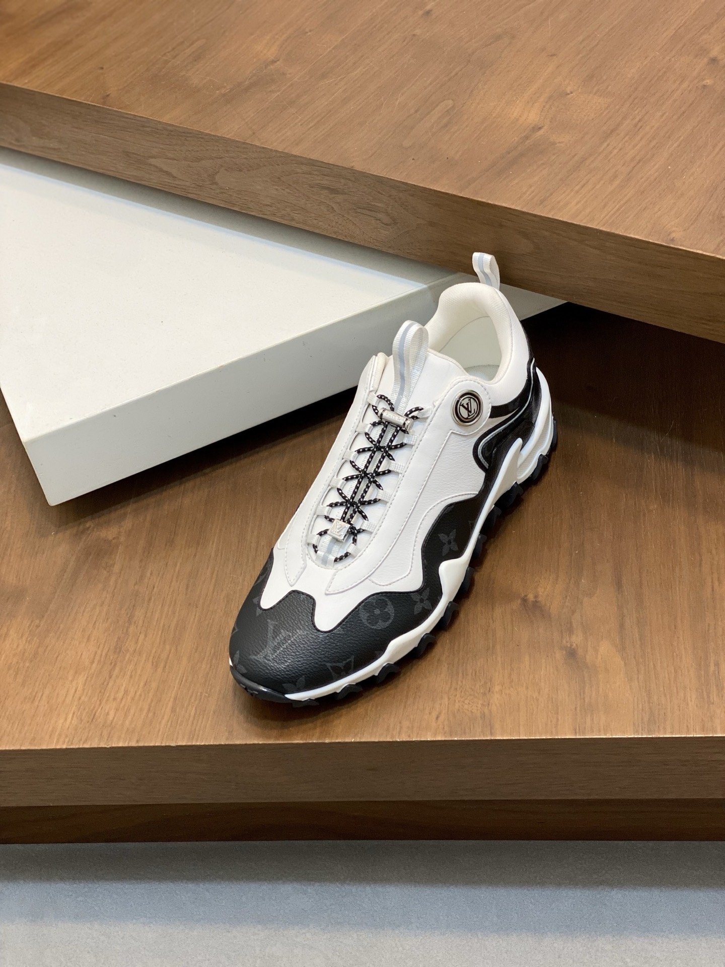 Louis Vuitton Rush Sneaker: Tech Fabric, Monogram Accents, Comfortable Fit 7 i1742142744923 6533 0 5