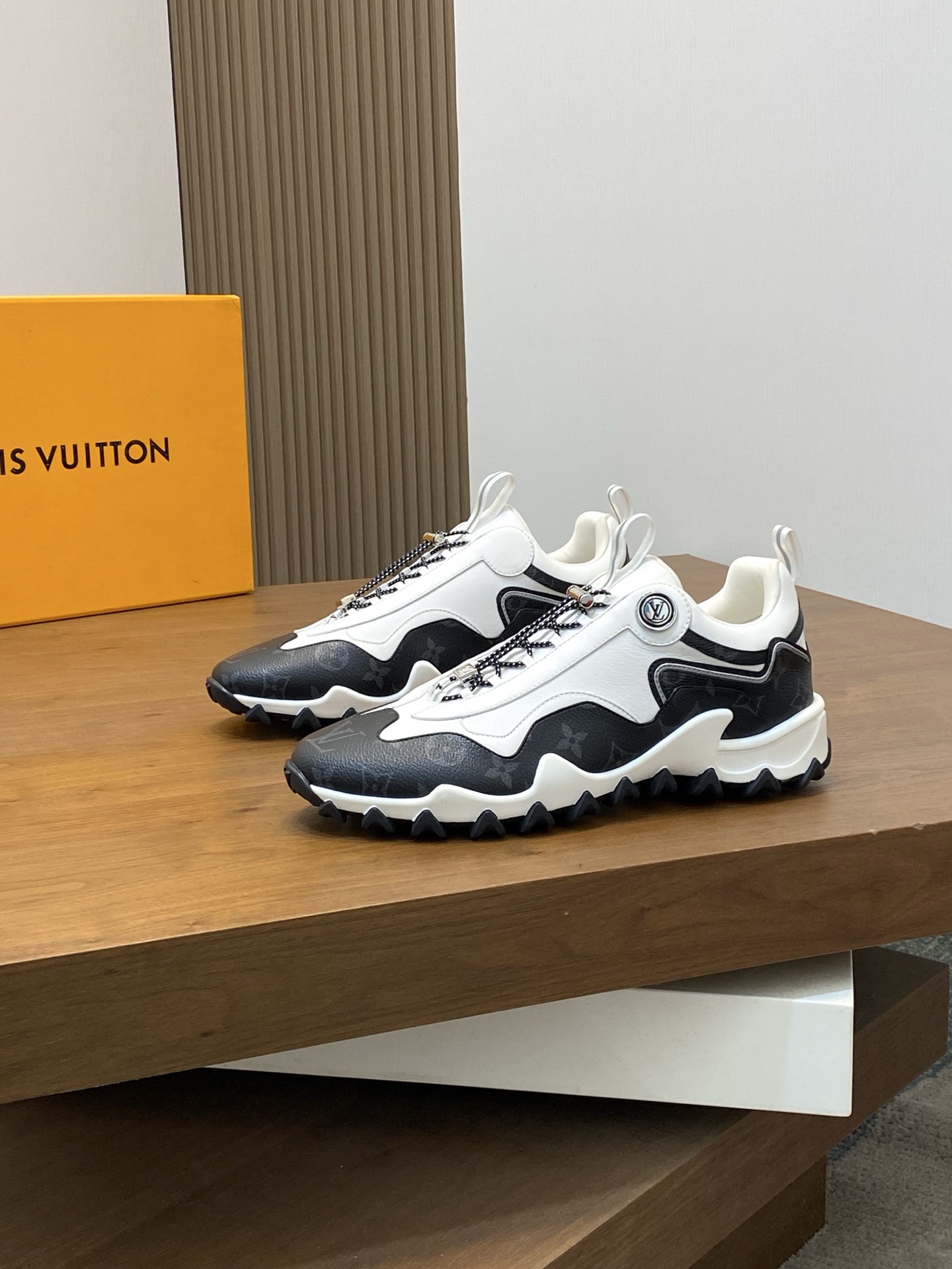 Louis Vuitton Rush Sneaker: Tech Fabric, Monogram Accents, Comfortable Fit 4 i1742142750786 5954 0 2