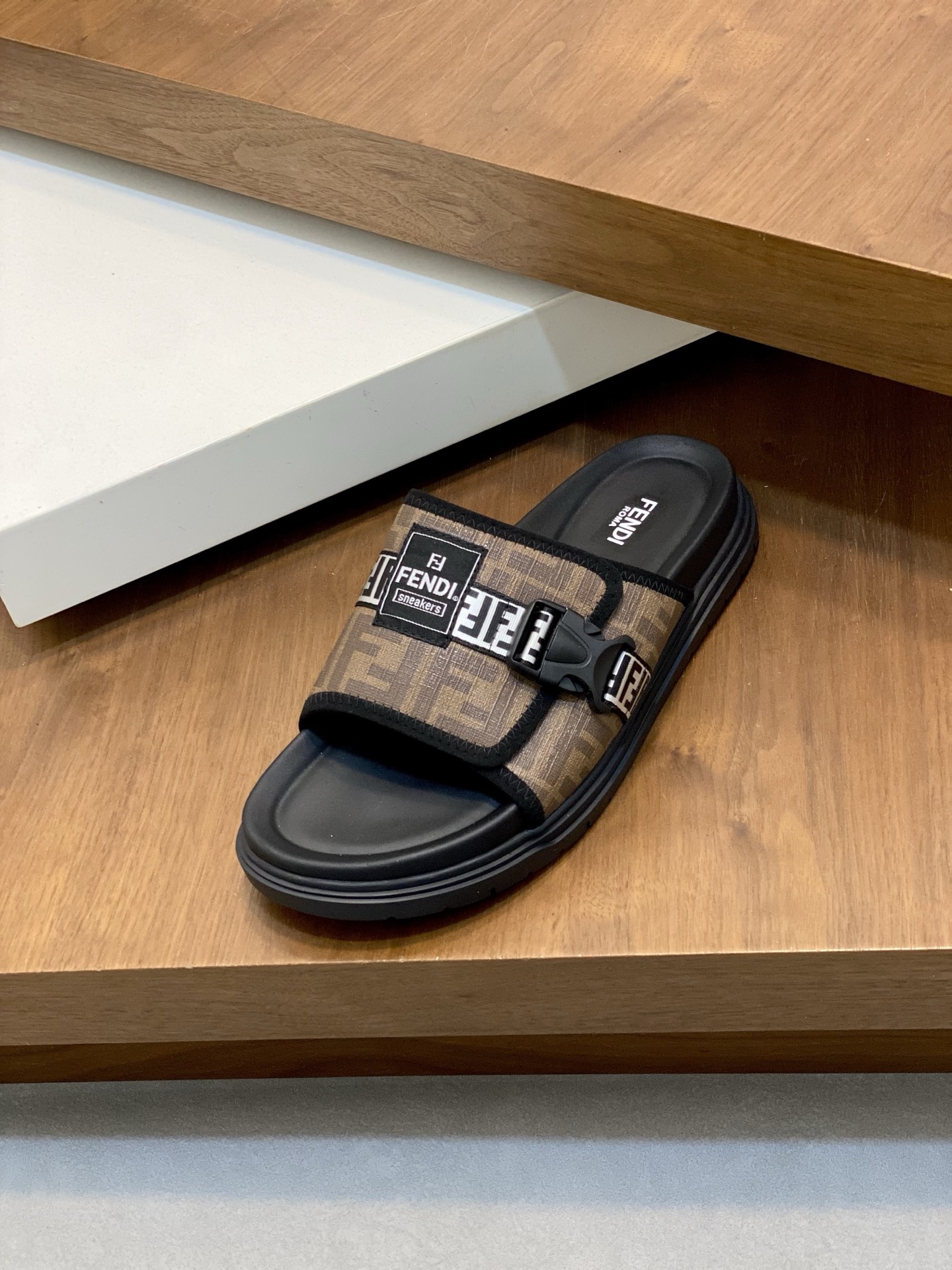 Fendi FF Motif Slides: Stylish and Comfortable Summer Sandals(Sizes 39-44) 10 i1742228618422 3236 0 8