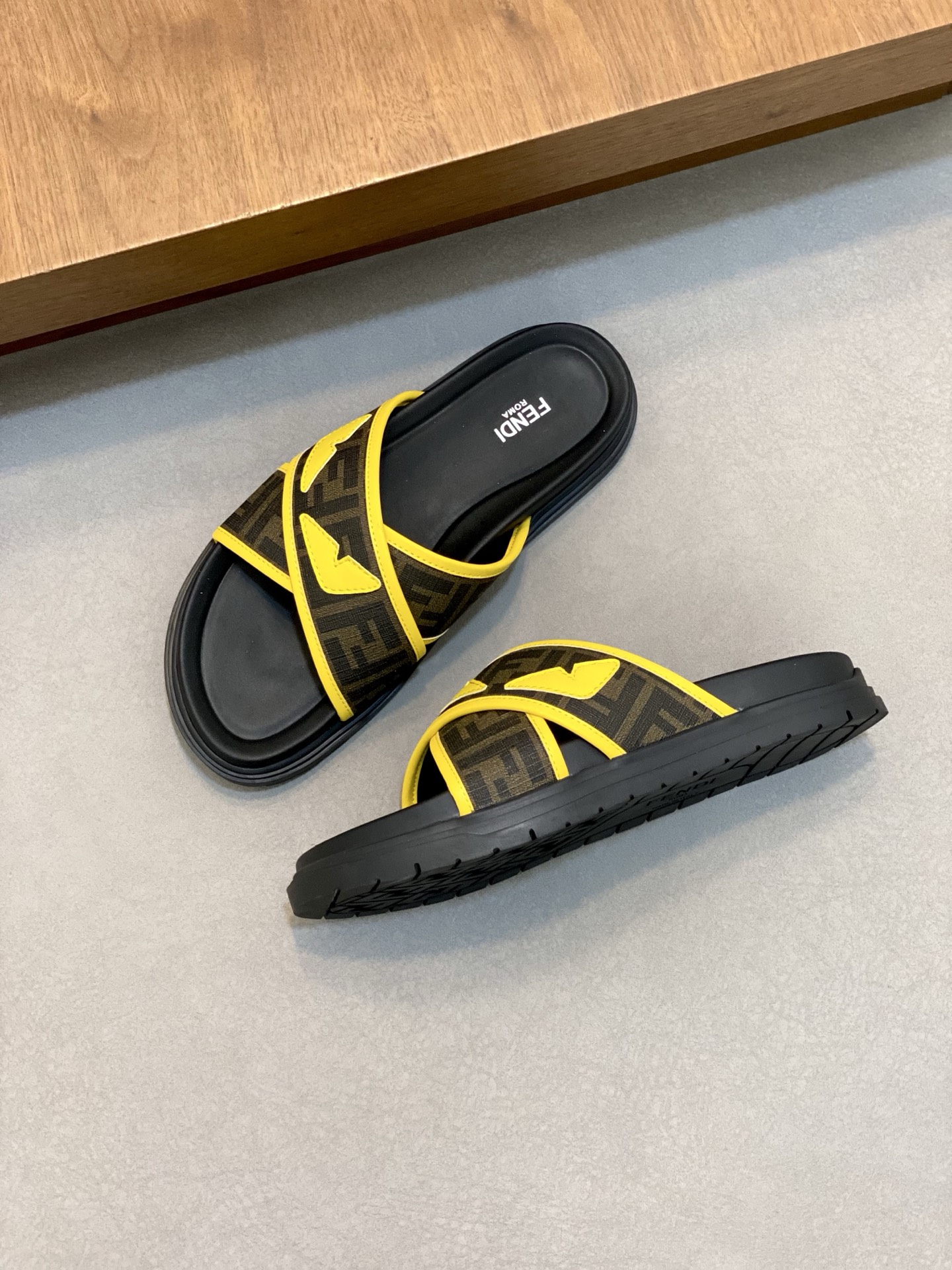 Fendi Monster Slides: Designer Sandals with Signature Eye Design, Sizes 39-44 7 i1742228675022 446 0 5