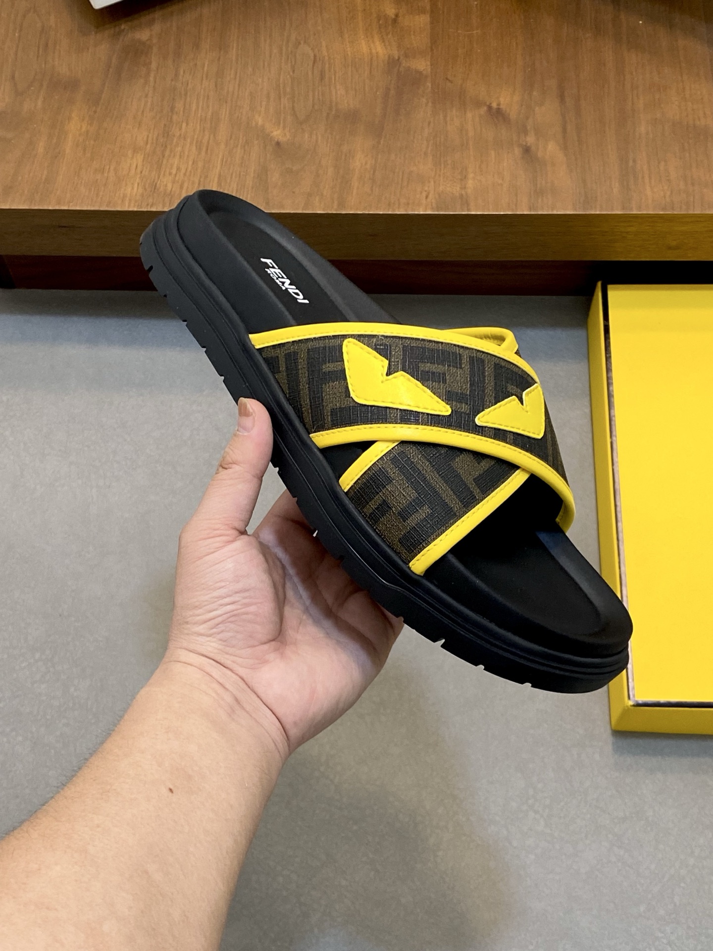 Fendi Monster Slides: Designer Sandals with Signature Eye Design, Sizes 39-44 5 i1742228675027 6176 0 3