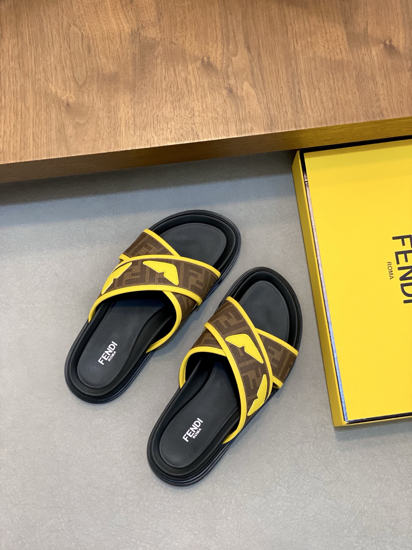 Fendi Monster Cross Slides - Stylish & Comfortable Summer Essential 6 i1742228713630 6468 0 4