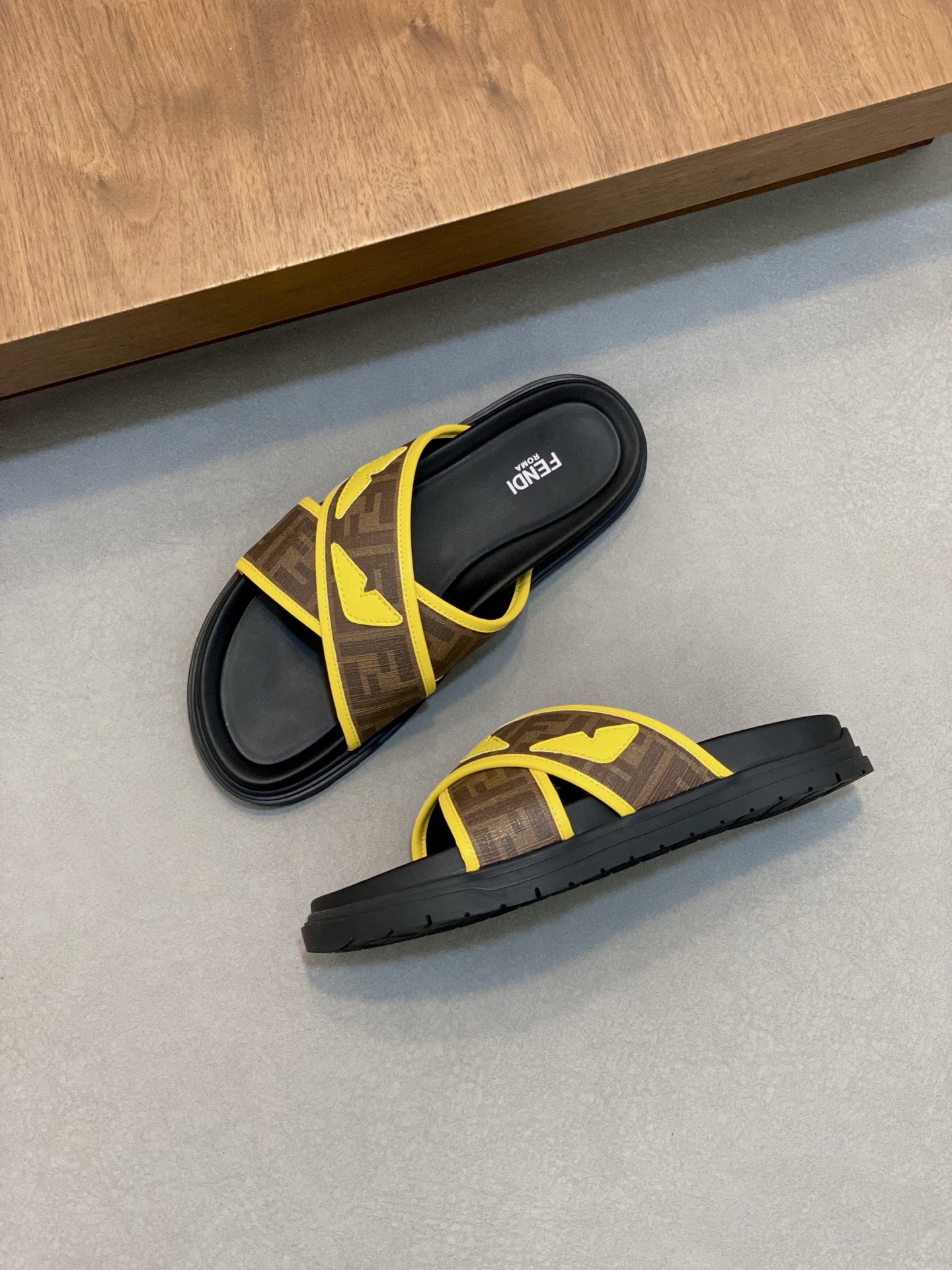 Fendi Monster Cross Slides - Stylish & Comfortable Summer Essential 7 i1742228713767 6305 0 5