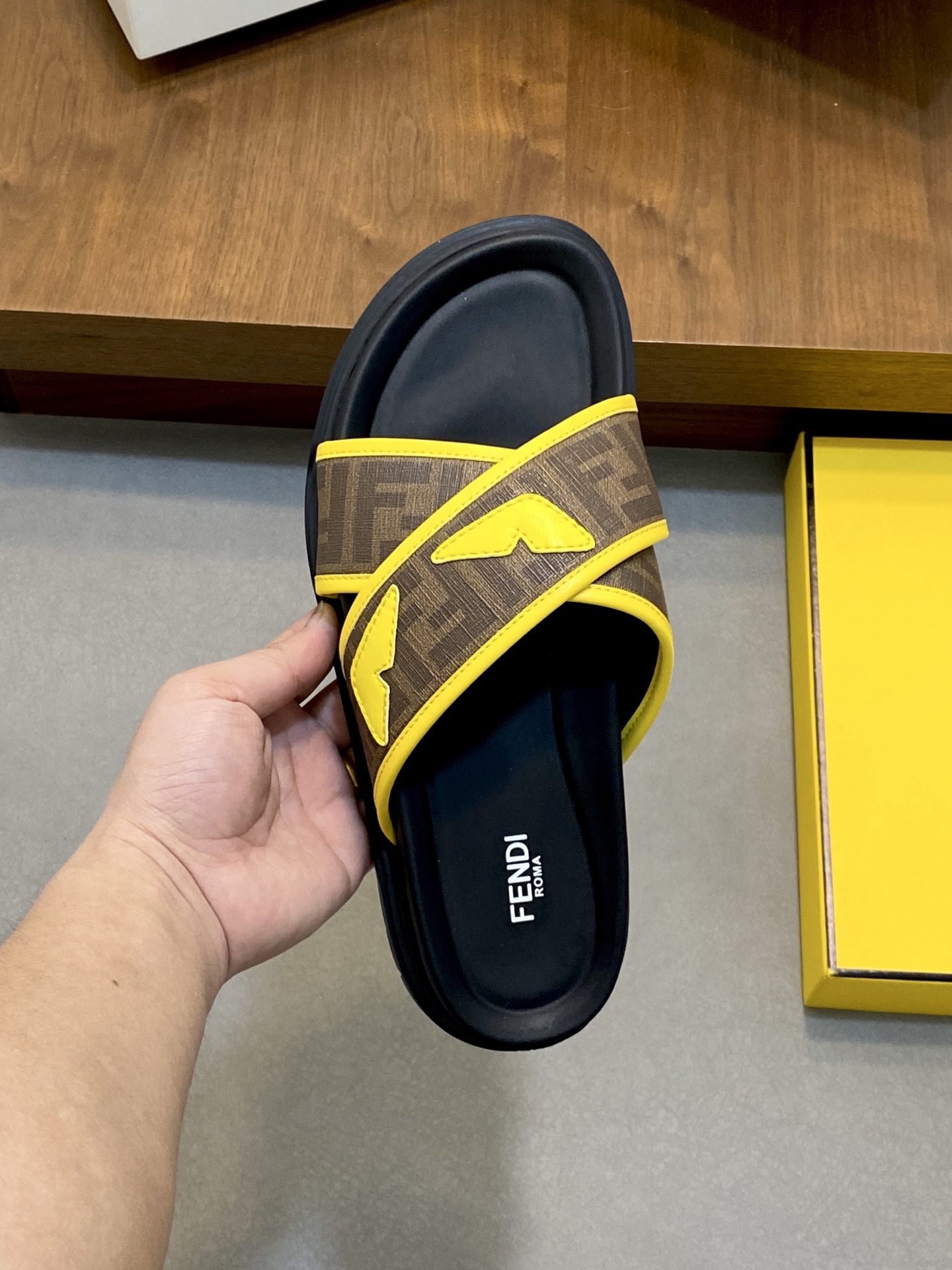 Fendi Monster Cross Slides - Stylish & Comfortable Summer Essential 8 i1742228713775 5220 0 6