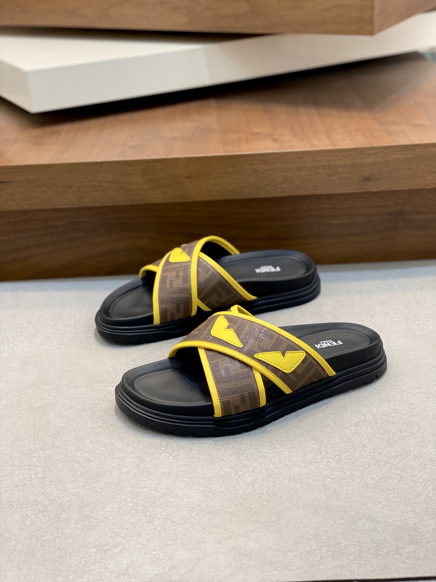 Fendi Monster Cross Slides - Stylish & Comfortable Summer Essential 4 i1742228714921 7189 0 2