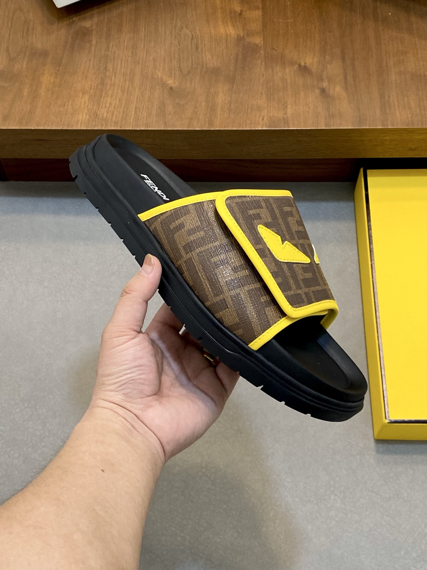Fendi Monster Motif Slides - Iconic Style & Ultimate Comfort, Sizes 39-44 5 i1742228795646 7716 0 3