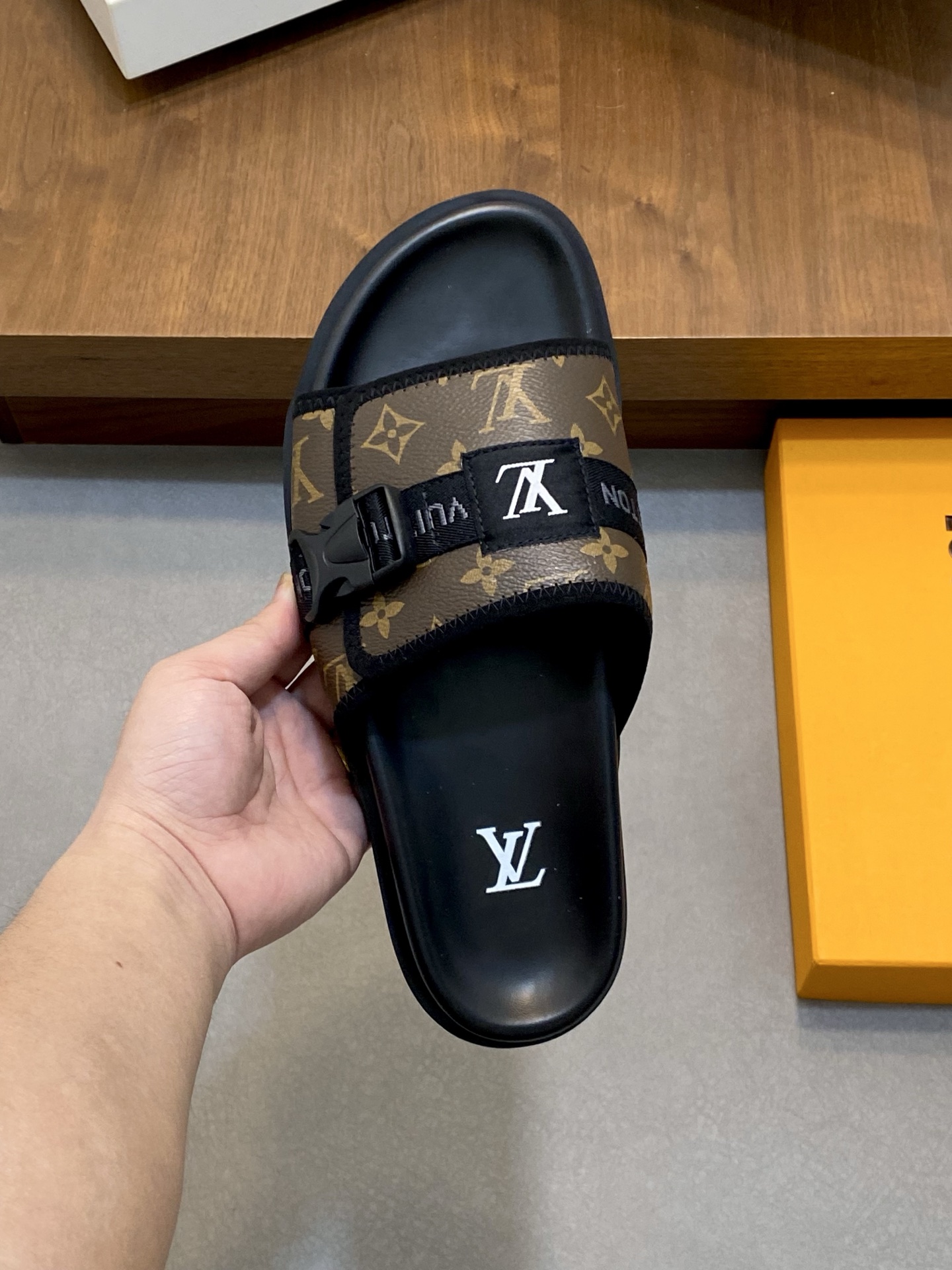 Louis Vuitton Monogram Bread Slides Comfortable, Stylish Summer Essential 8 i1742229322764 559 0 6