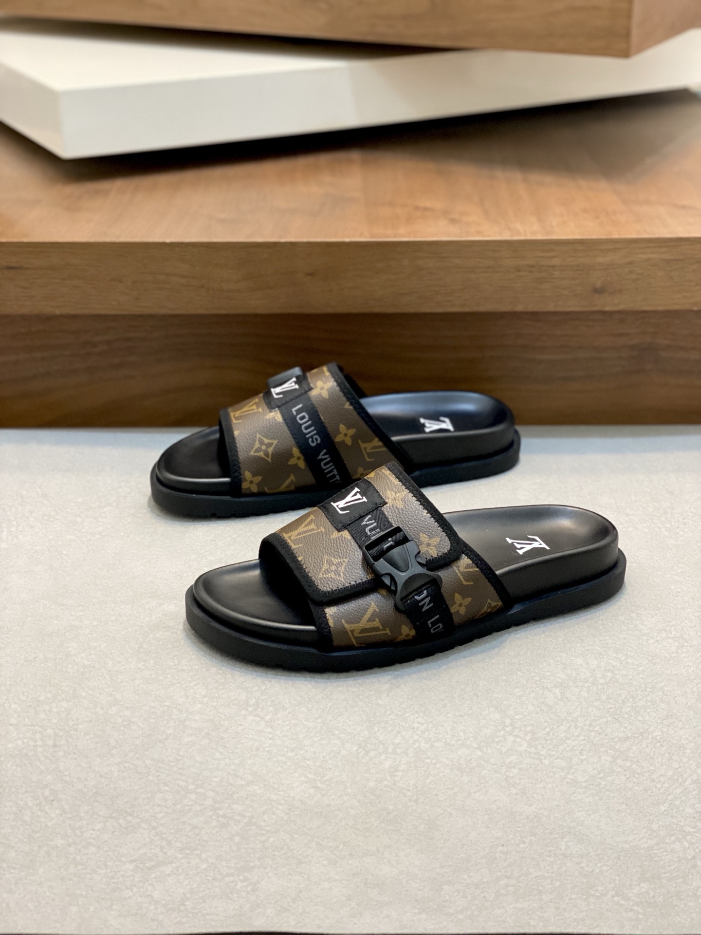 Louis Vuitton Monogram Bread Slides Comfortable, Stylish Summer Essential 4 i1742229323965 9900 0 2