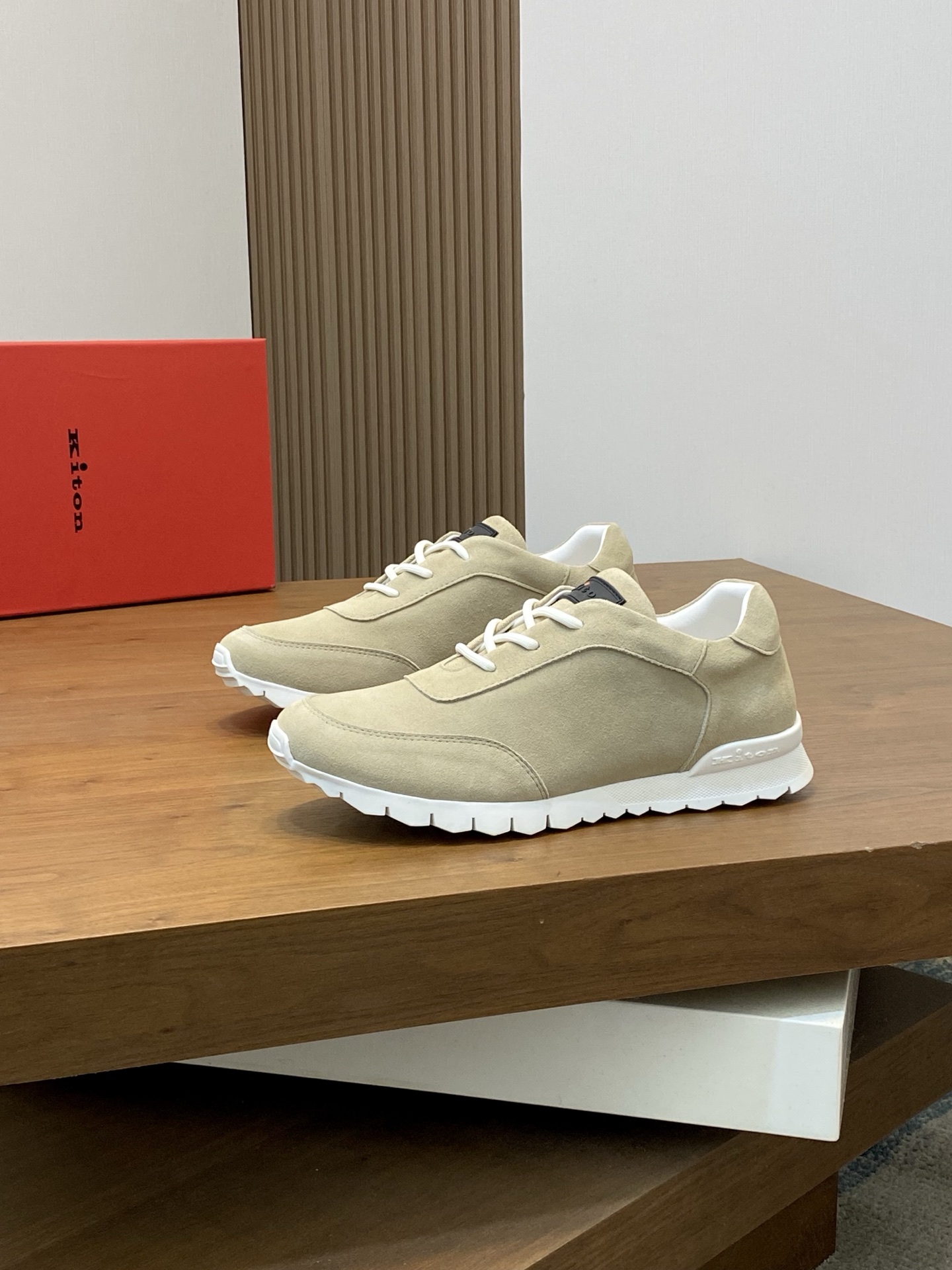 Kiton Men's Suede Leather Casual Sneakers - Comfort & Style (Sizes 39-44) 4 i1742315920587 3778 0 2