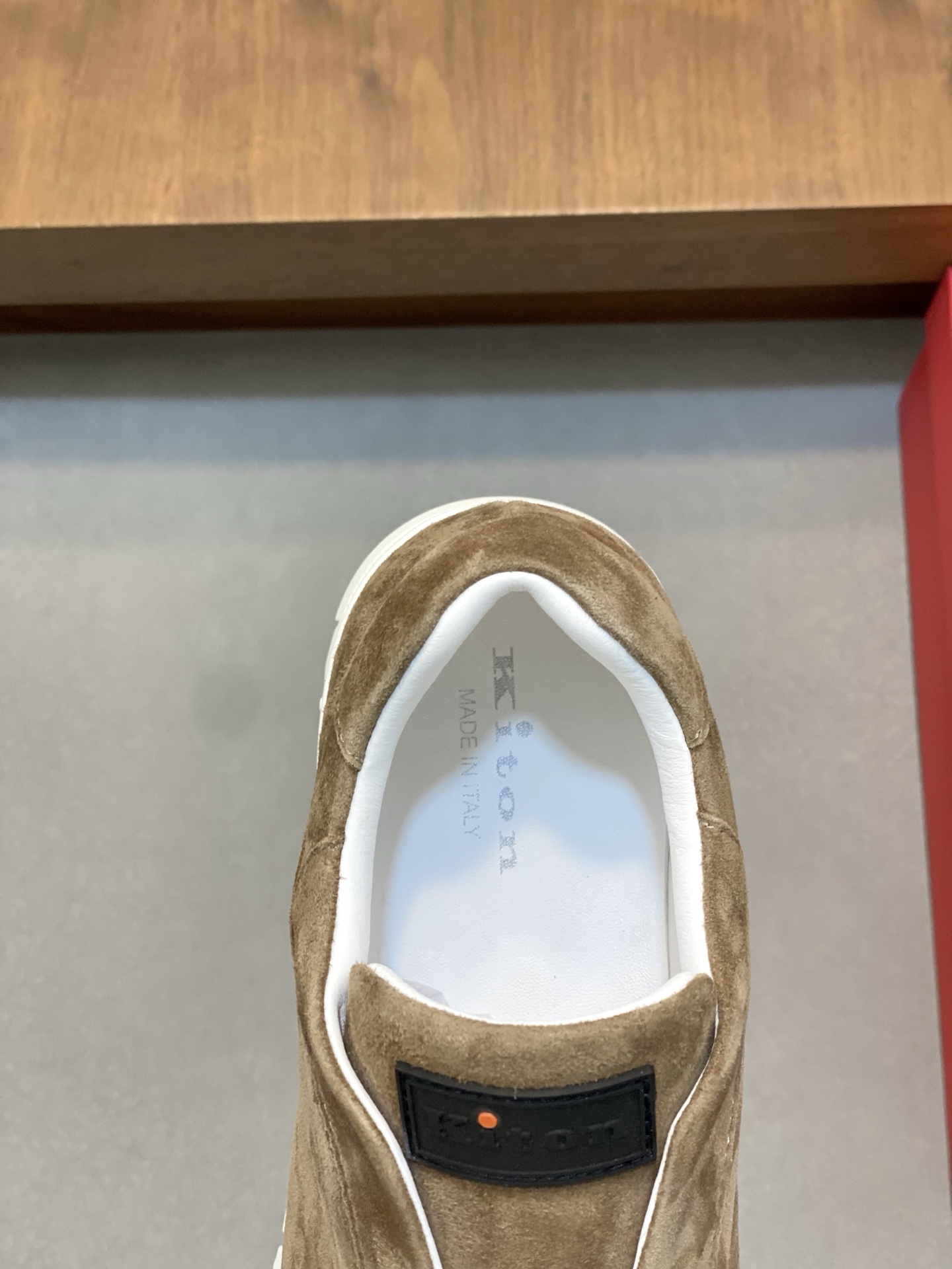 Kiton Men's Suede Leather Slip-On Sneakers Casual Lightweight Shoes 8 i1742316030501 5768 0 6