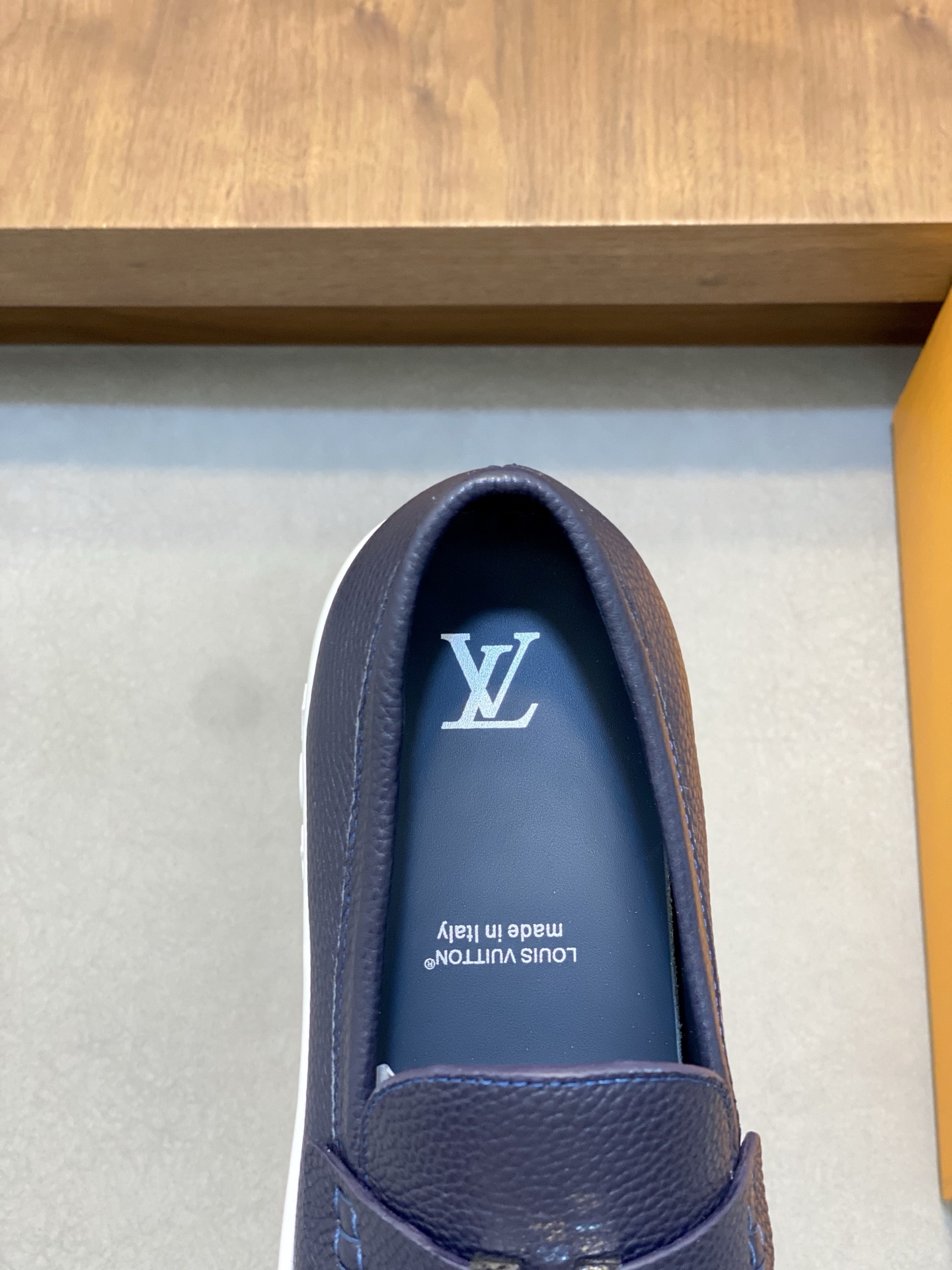 Louis Vuitton Men's Leather Loafers, Slip-On Style, Comfortable and Durable 8 i1742401276143 9055 0 6