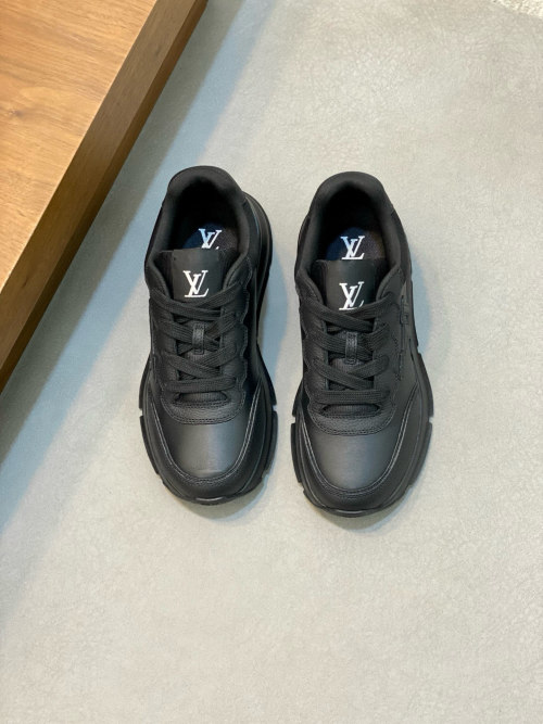 Louis Vuitton Trainer Sneaker Black Leather, Premium Cushioned Insole, Sizes 38-46 1 Louis Vuitton Trainer Sneaker Black Leather, Premium Cushioned Insole, Sizes 38-46