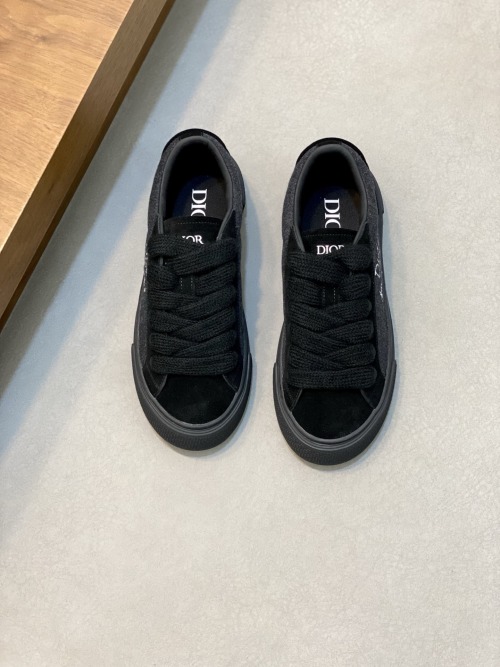 Dior B33 Oblique Jacquard Sneakers - Navy and White, Suede Accents 1 Dior B33 Oblique Jacquard Sneakers - Navy and White, Suede Accents