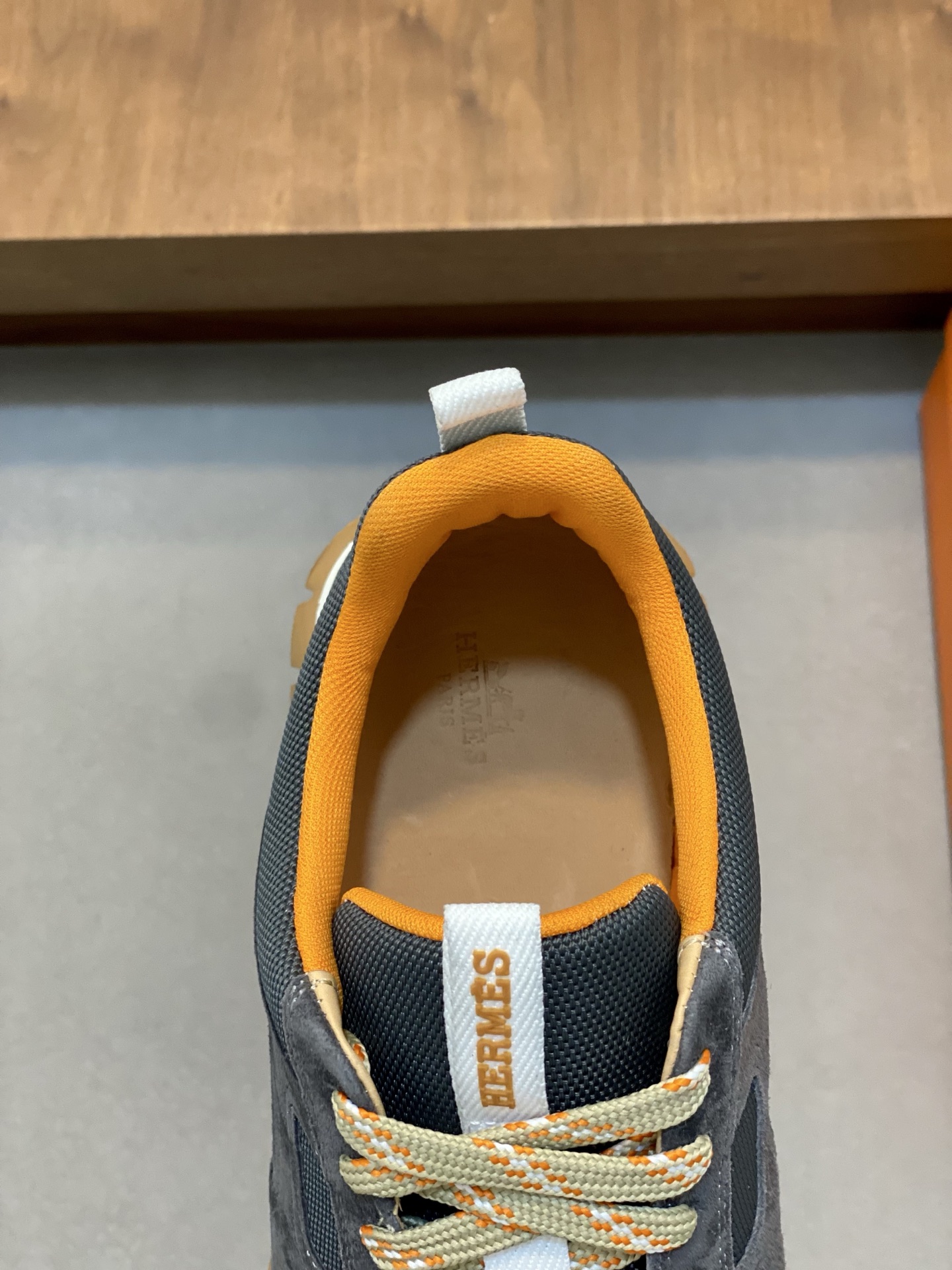[HERMES] Hermes - Calidad de gama alta Original único - Superior: Napa de piel de becerro con malla 