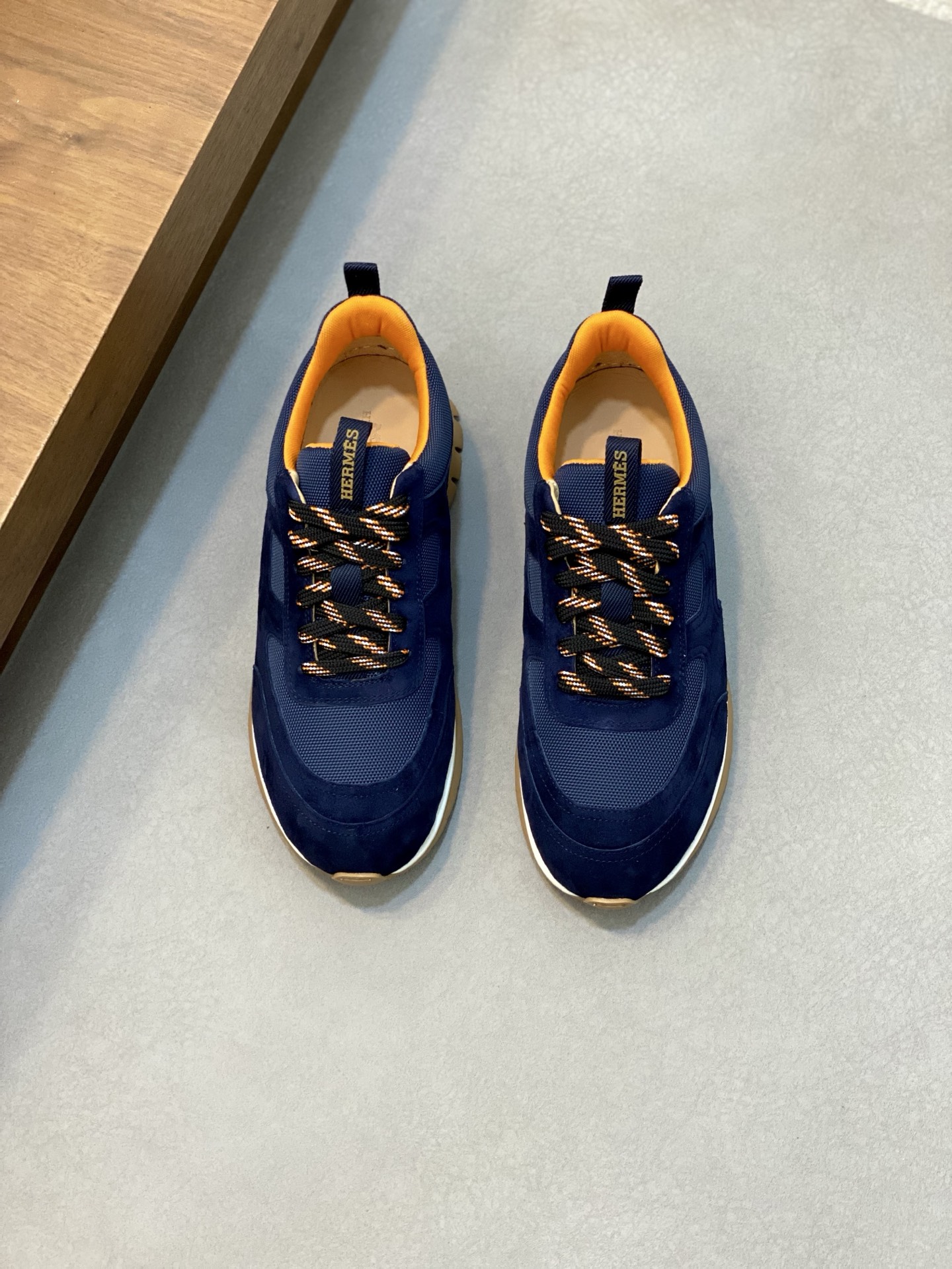 [HERMES] Hermes - Calidad de gama alta Original único - Superior: Napa de piel de becerro con malla
