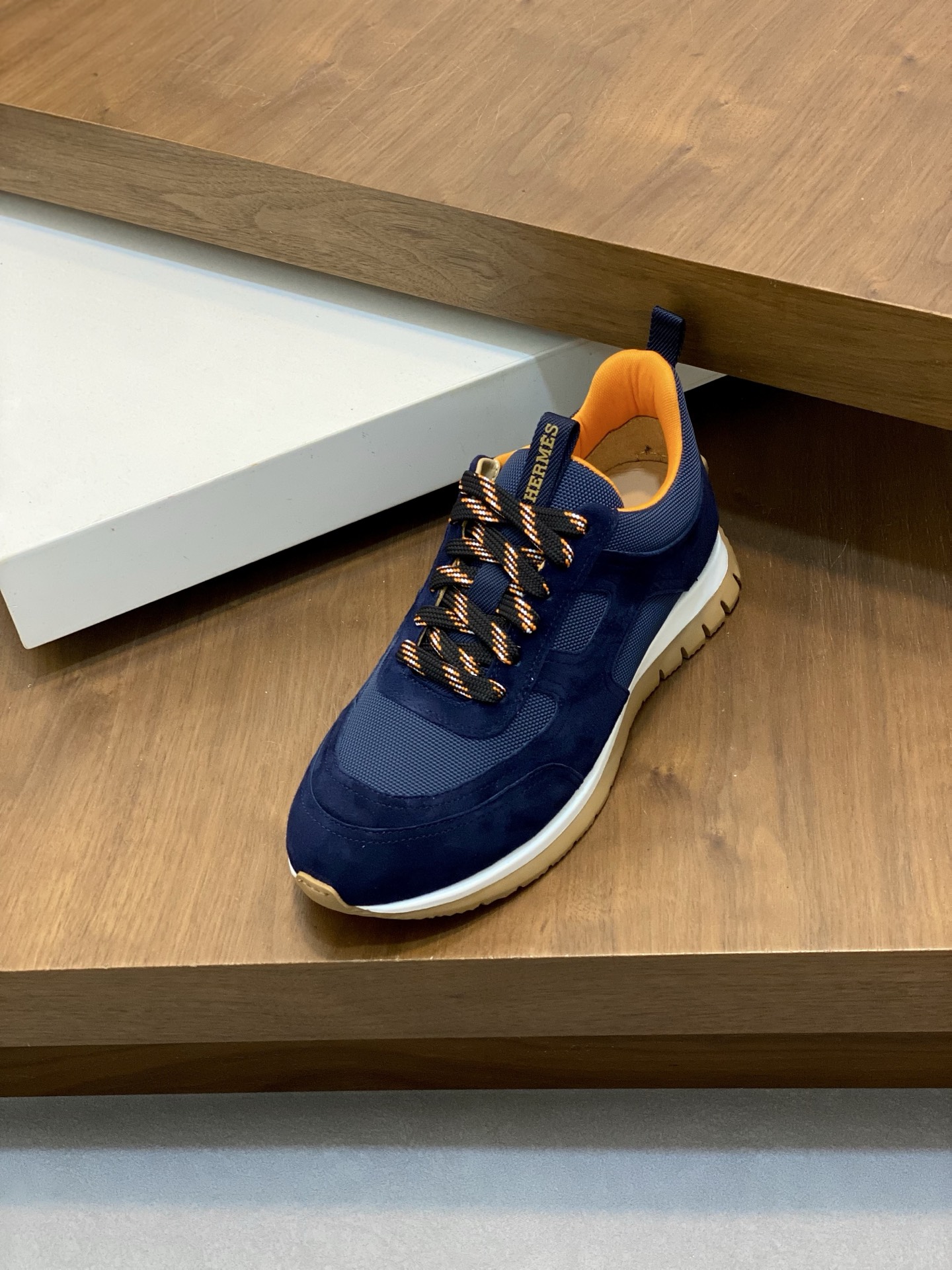 [HERMES] Hermes - Calidad de gama alta Original único - Superior: Napa de piel de becerro con malla 