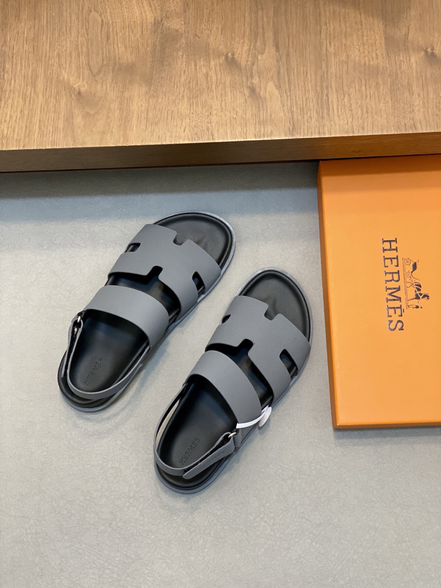 Hermes Men's Leather Sandal, Comfortable & Stylish Summer Footwear 7 i1742834407966 7317 0 5