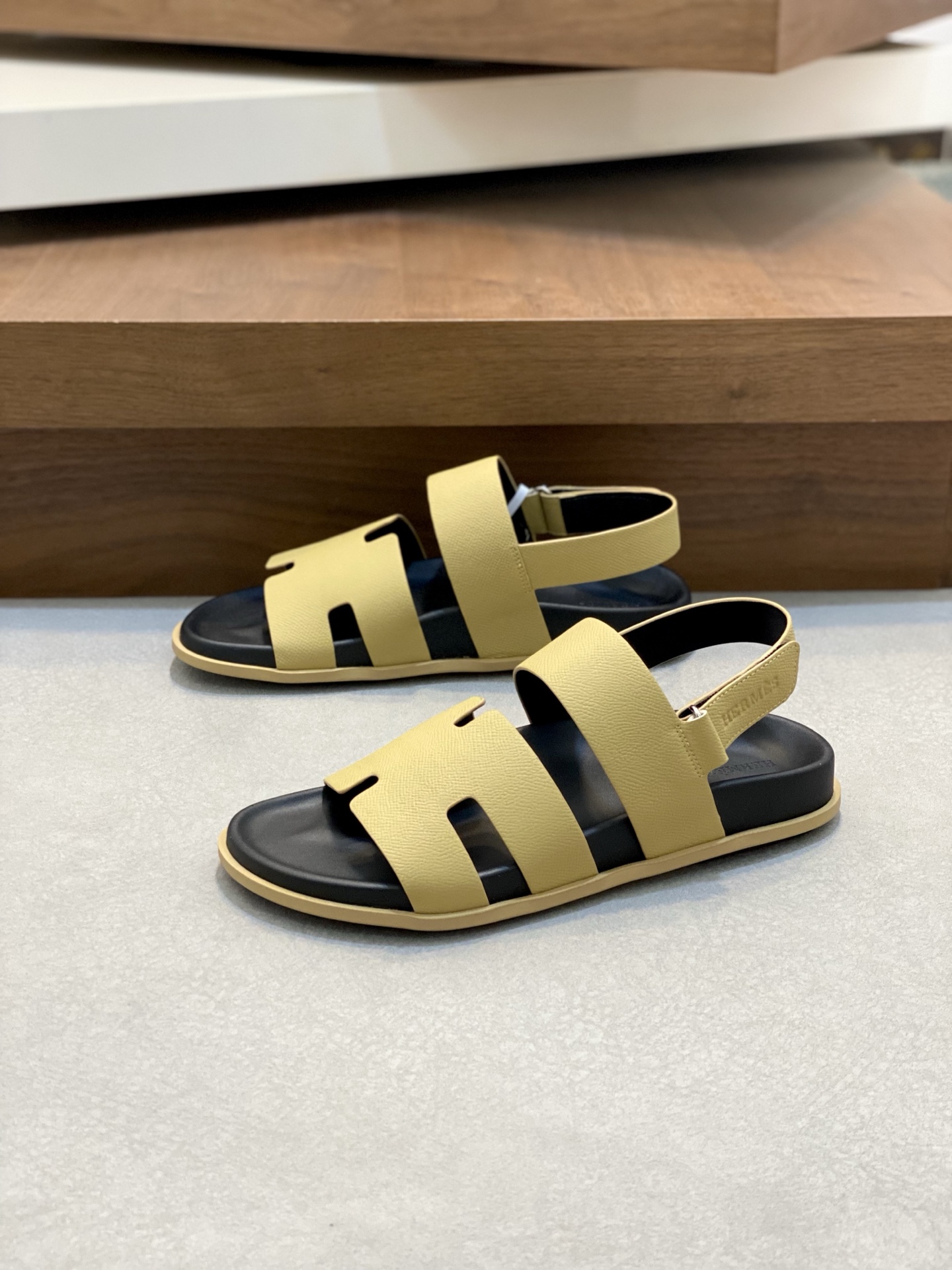 Elegant Hermes Leather Sandals for Women, Comfortable & Stylish Summer Slides 4 i1742834626804 8812 0 2