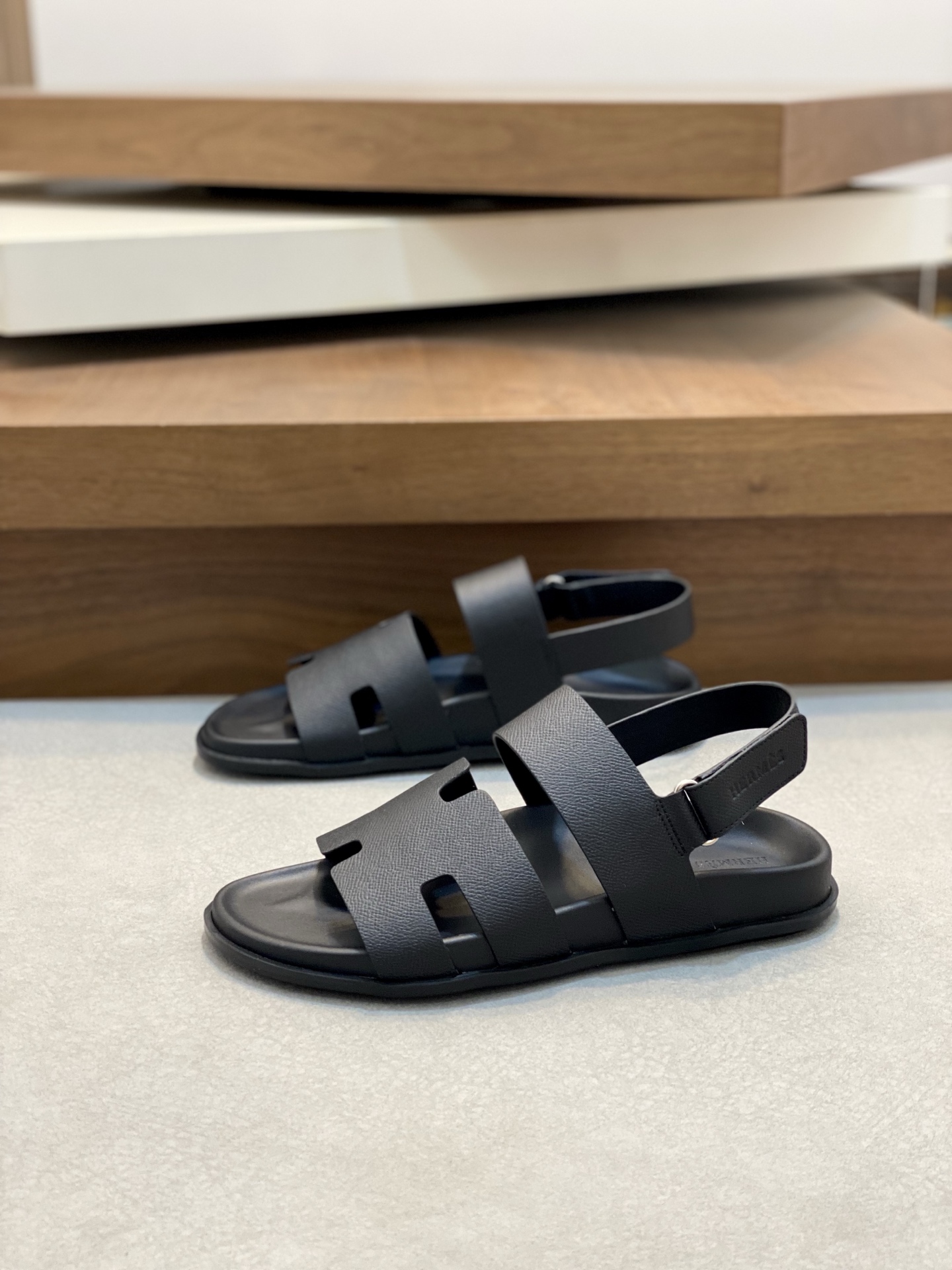 Elegant Hermes Leather Sandals For Men | Durable & Stylish Design 4 i1742834644692 3869 0 2