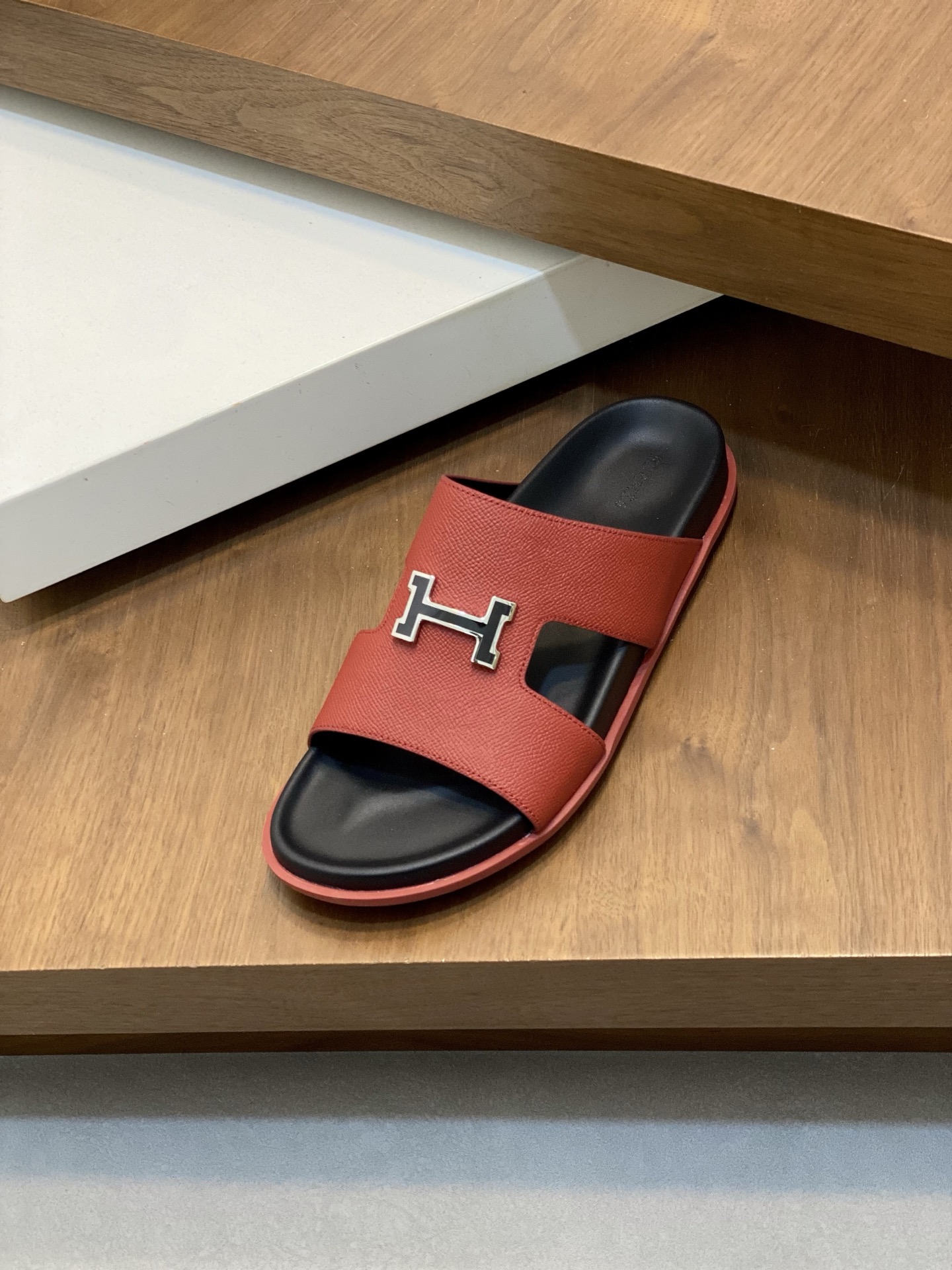 Hermes Men's Leather Slides Sandals | Stylish & Durable Footwear 10 i1742834771528 8936 0 8