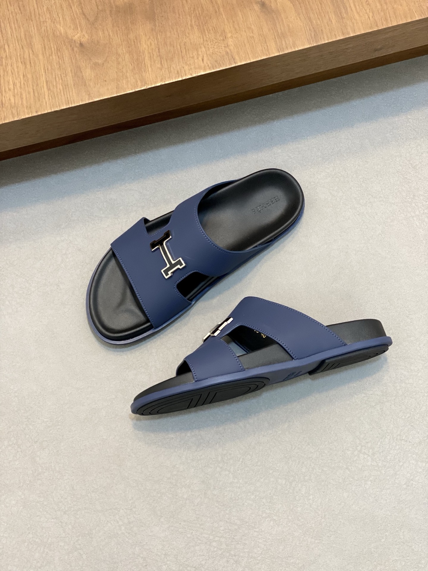 Hermes Men's Sandal Leather Upper Rubber Sole, Comfortable & Stylish 7 i1742835135326 4517 0 5
