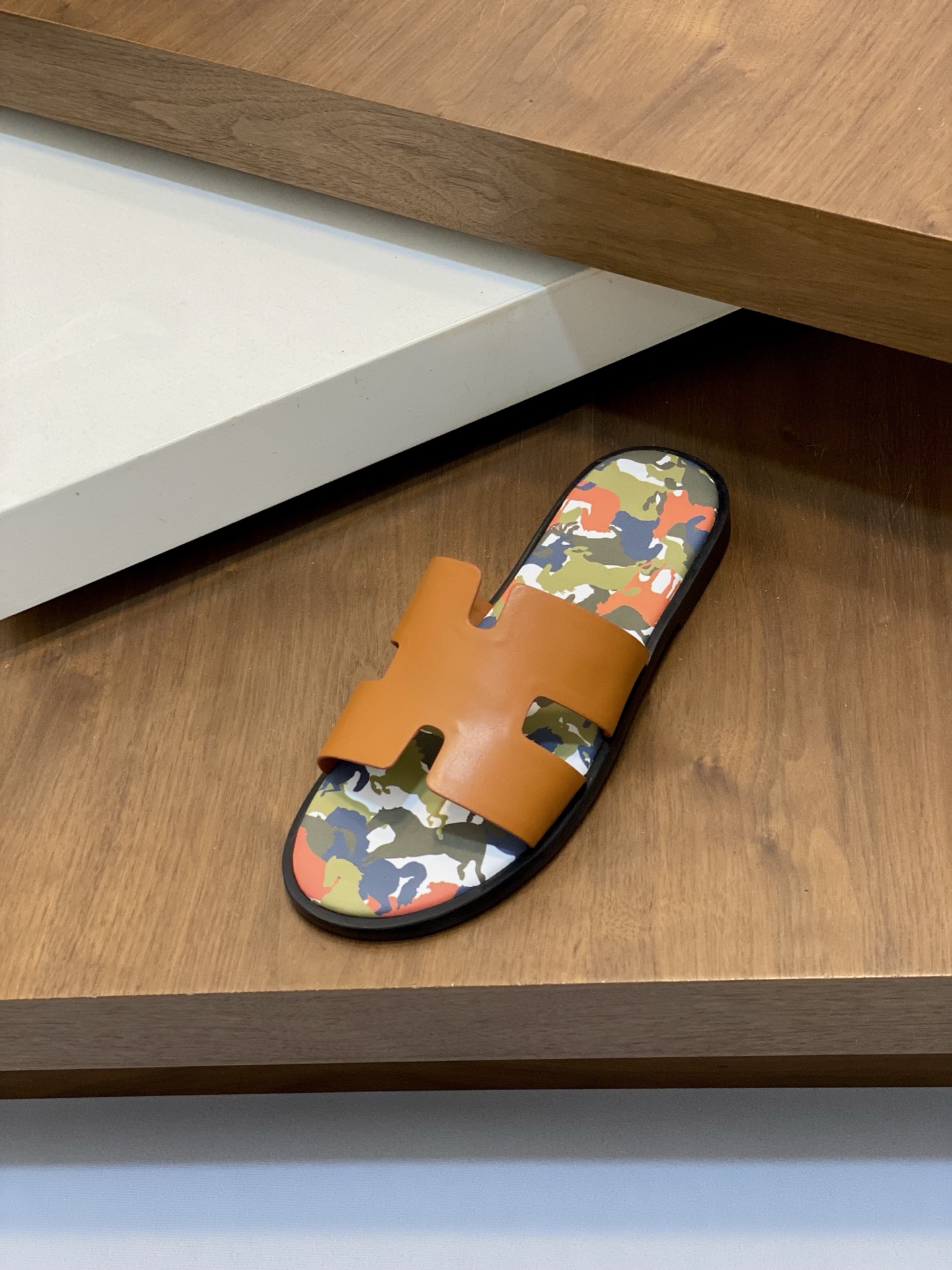 Hermes Men's Leather Sandals - Stylish & Comfortable Summer Slides, Sizes 39-44 7 i1742923685654 2832 0 5