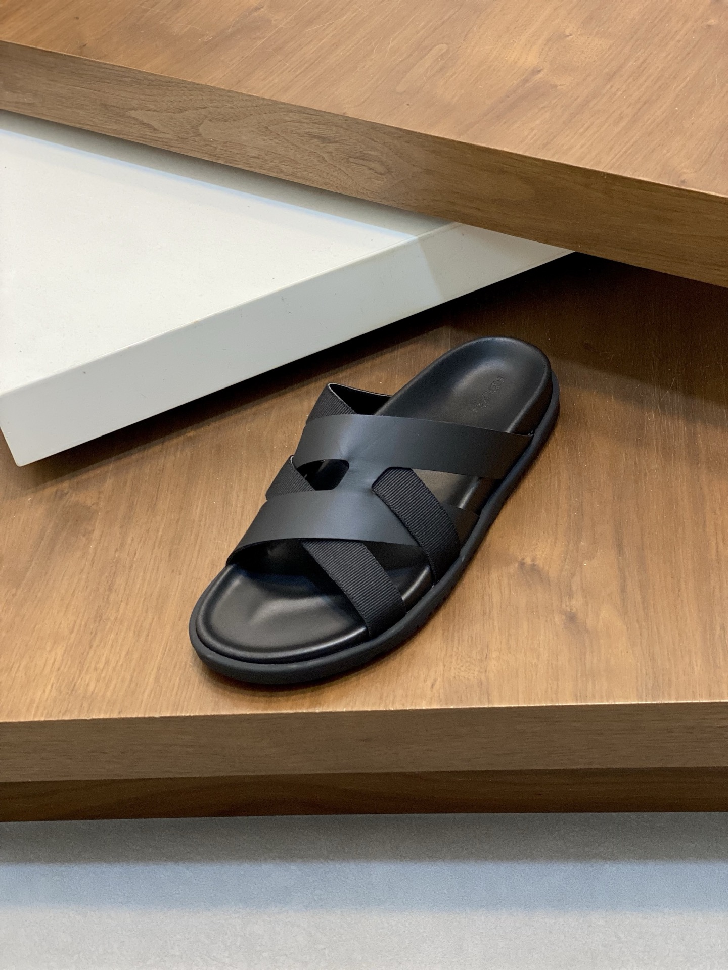 Hermes Men's Leather Sandals, Comfortable and Stylish Summer Slides 7 i1742923805235 9241 0 5
