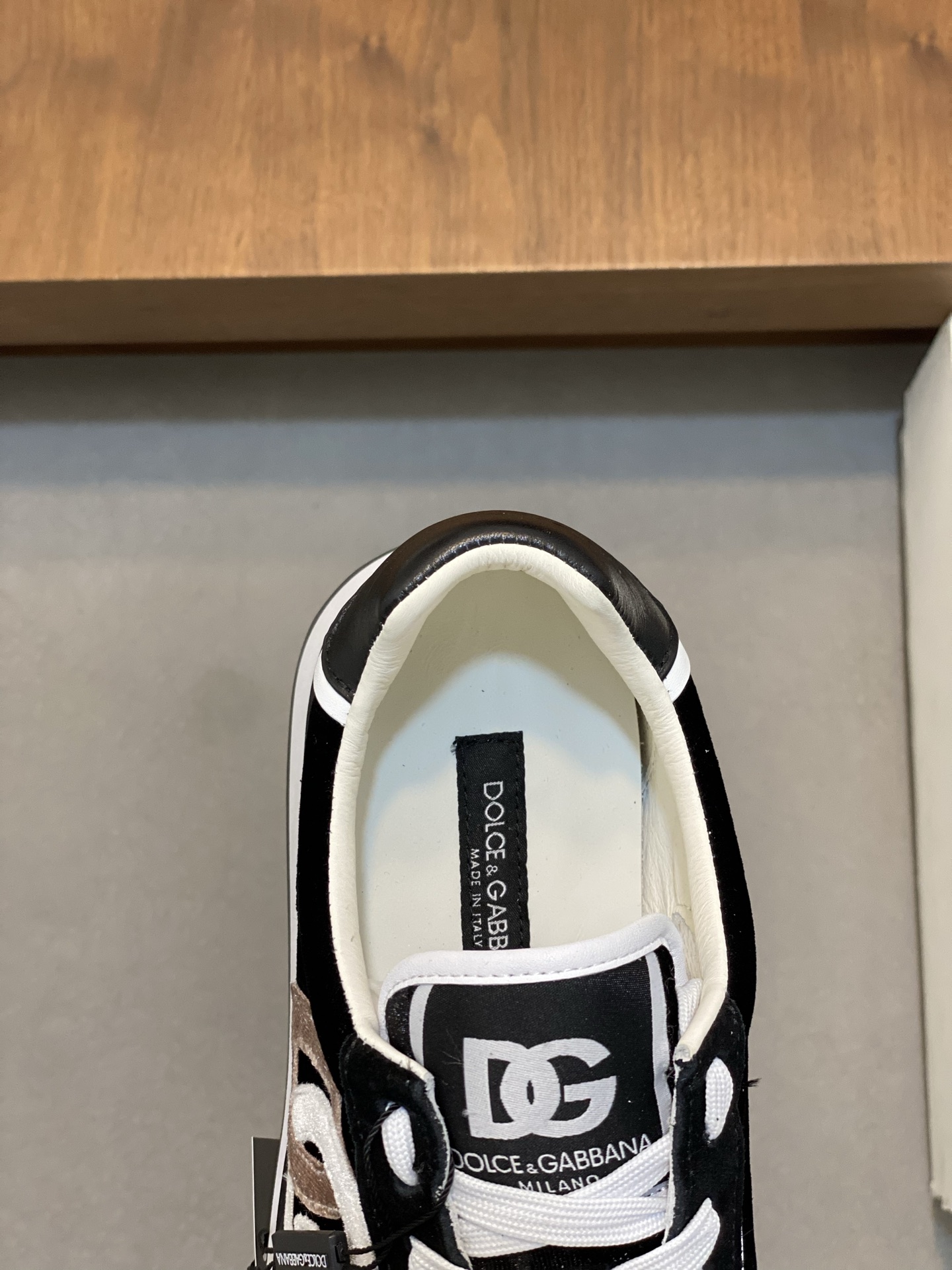 --Nuevo--Dolce&Gabbana--DG de gama alta de los hombres zapatos deportivo-casual. Mostrador superior 