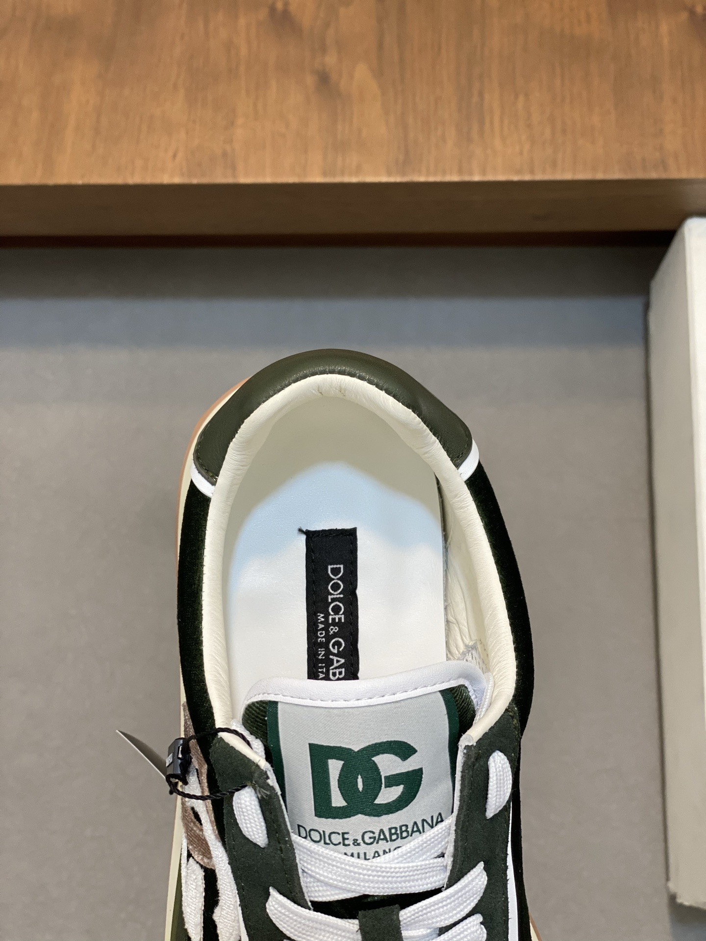 --Nuevo--Dolce&Gabbana--DG de gama alta de los hombres zapatos deportivo-casual. Mostrador superior 