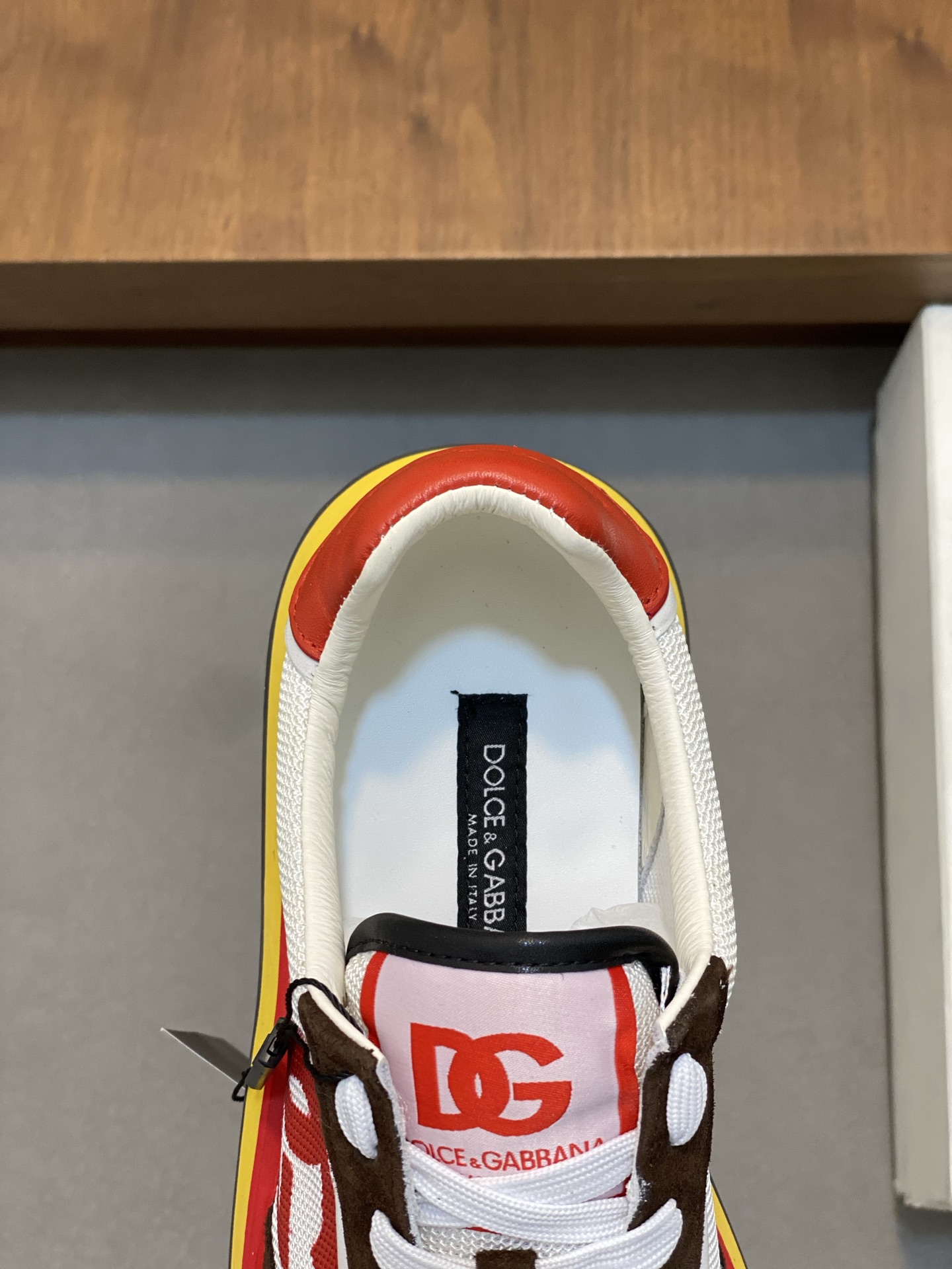 --Nuevo--Dolce&Gabbana--DG de gama alta de los hombres zapatos deportivo-casual. Mostrador superior 