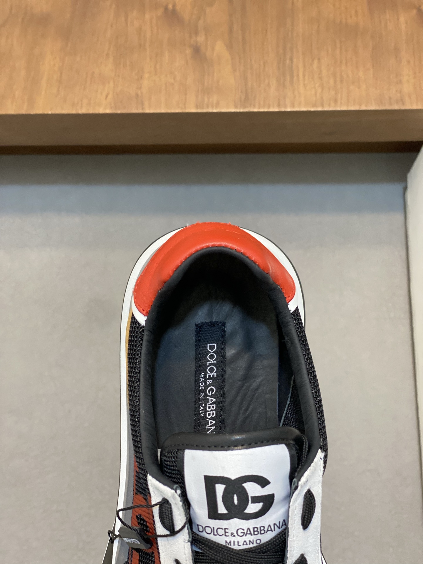 --Nuevo--Dolce&Gabbana--DG de gama alta de los hombres zapatos deportivo-casual. Mostrador superior 