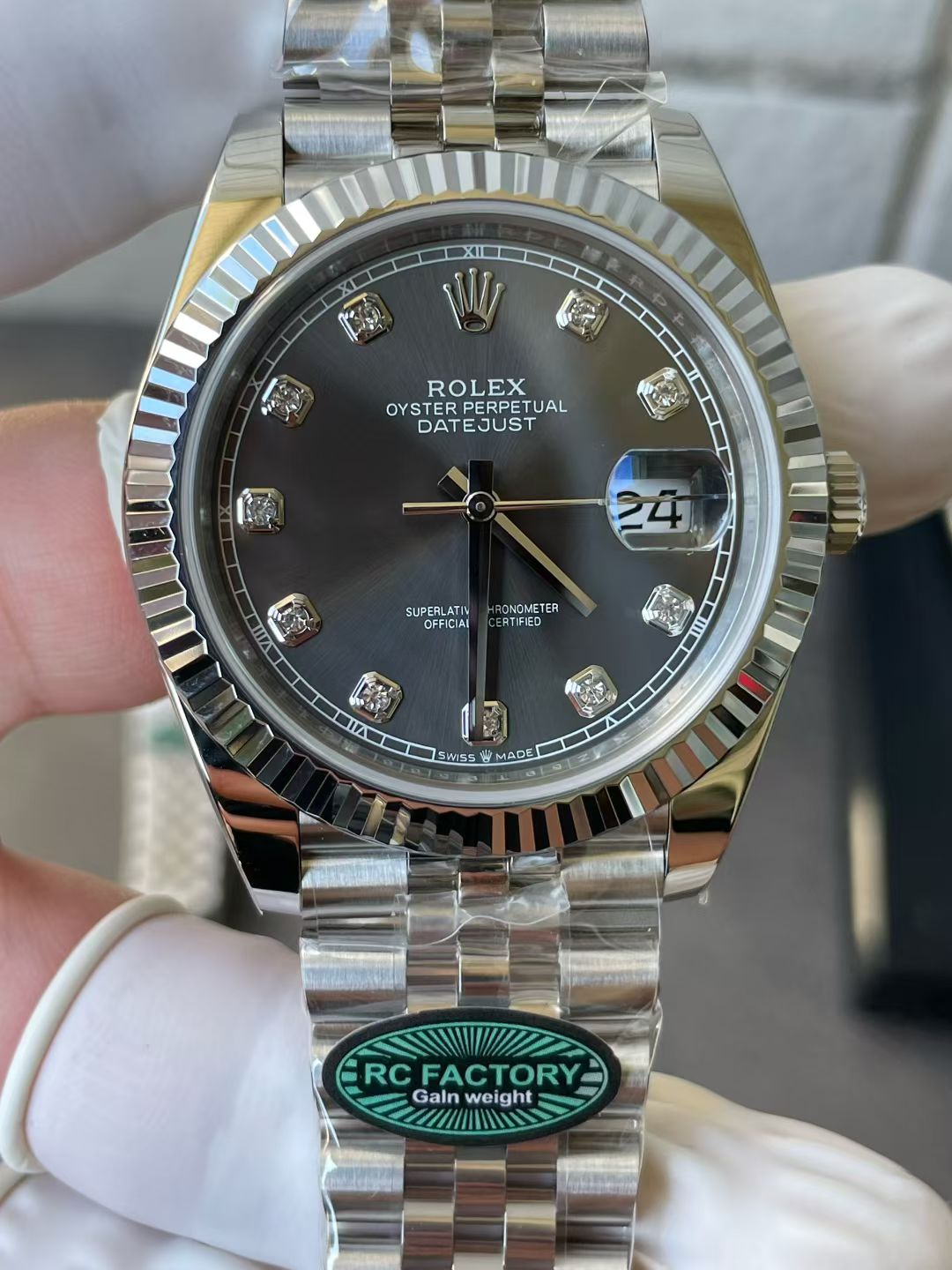 NO:541790,New products: Rolex Diary, Gray Diamond Diary, One whale falls, all things are born, RC factory new products, Rolex series come from C homologous accessories foundry, one-piece movement, the latest version of the movement upgrade 27 balls, rolex19860909新品 劳力士日志 灰钻日志 一鲸落万物生 ,RC厂新品 劳全系列来自C同源配件代工厂, 一体机芯,机芯升级最新版 27滚珠,,rolex,Watch