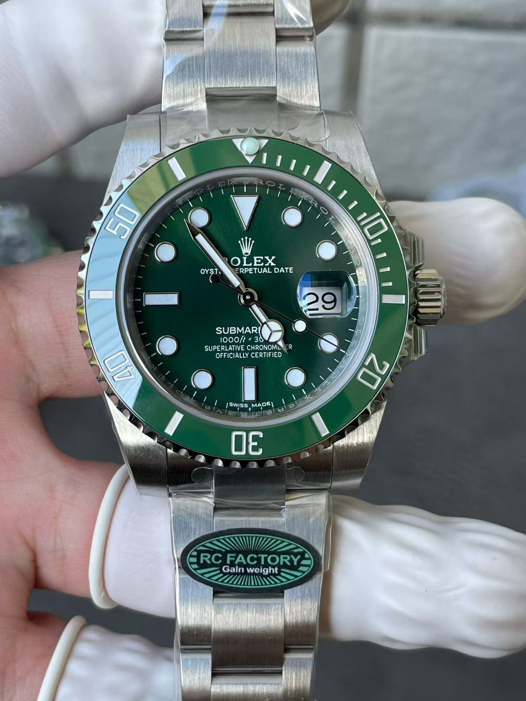 NO:541774,New product Rolex Green Water Ghost 40 A Whale Falls All Things to Live, RC Factory New Products Lao Quan Series comes from C homologous accessories OEM Factory, integrated movement, movement upgrade latest version 27 balls,,rolex19860909新品 劳力士绿水鬼 40 一鲸落万物生 ,RC厂新品 劳全系列来自C同源配件代工厂, 一体机芯,机芯升级最新版 27滚珠,,rolex,Watch