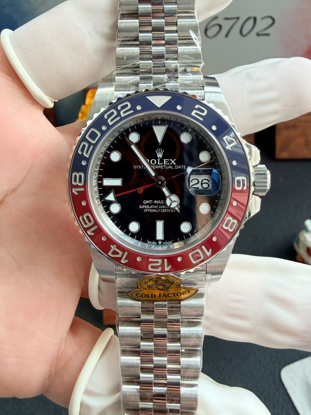 NO:617703,New product from Dog Factory, V4 version of Greenwich Coke Ring, details upgraded,19860909狗厂新品,V4版本格林尼治可乐圈 细节升级 克,,Watch