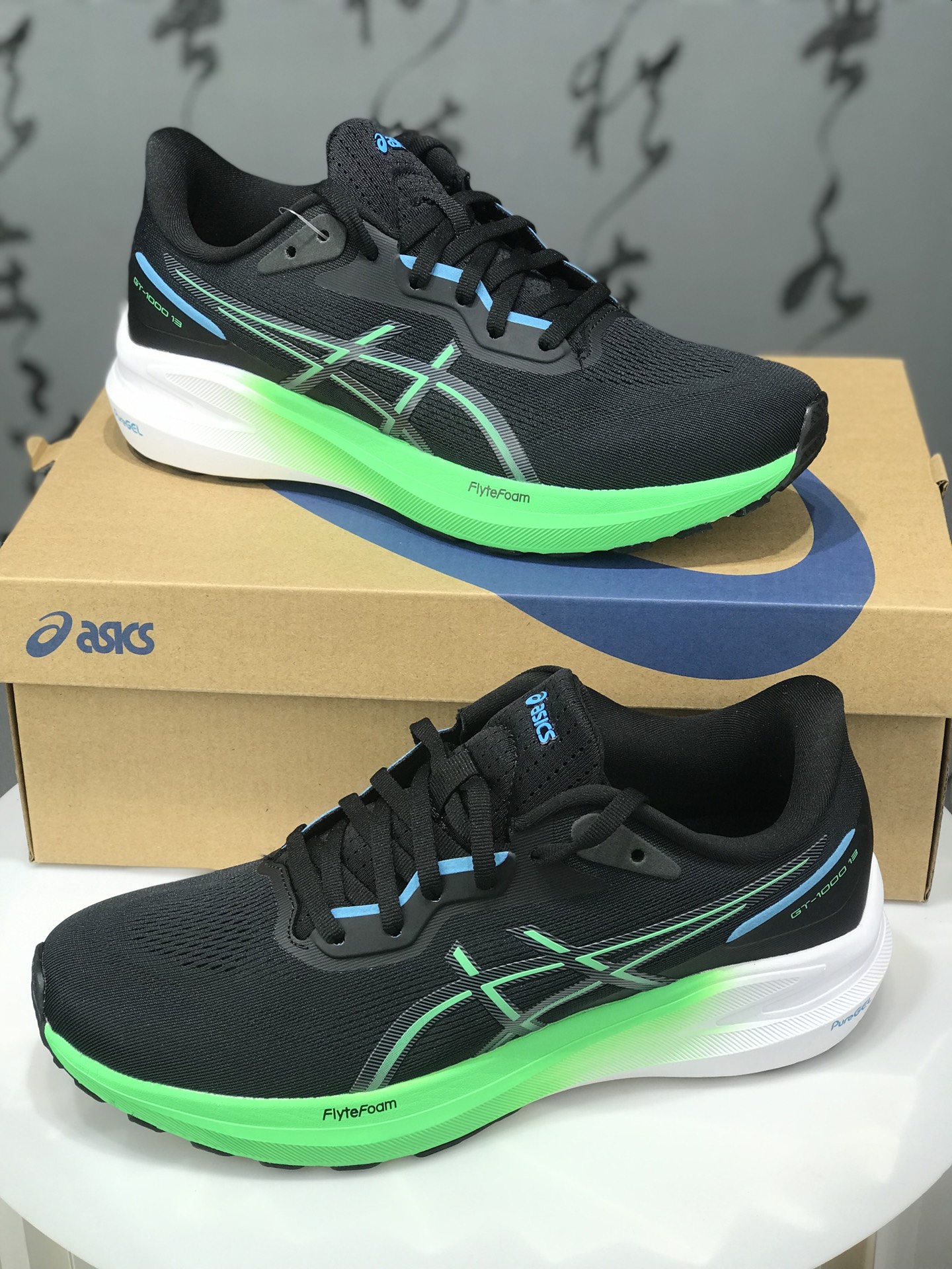 💰290
 Asics GT-1000 13 GTX 亚瑟士复古透气休闲鞋缓震男子耐磨跑步鞋 1011B858-001
尺码：39 39.5 40 40.5 41.5 42 42.5 43.5 44 45 AJD4