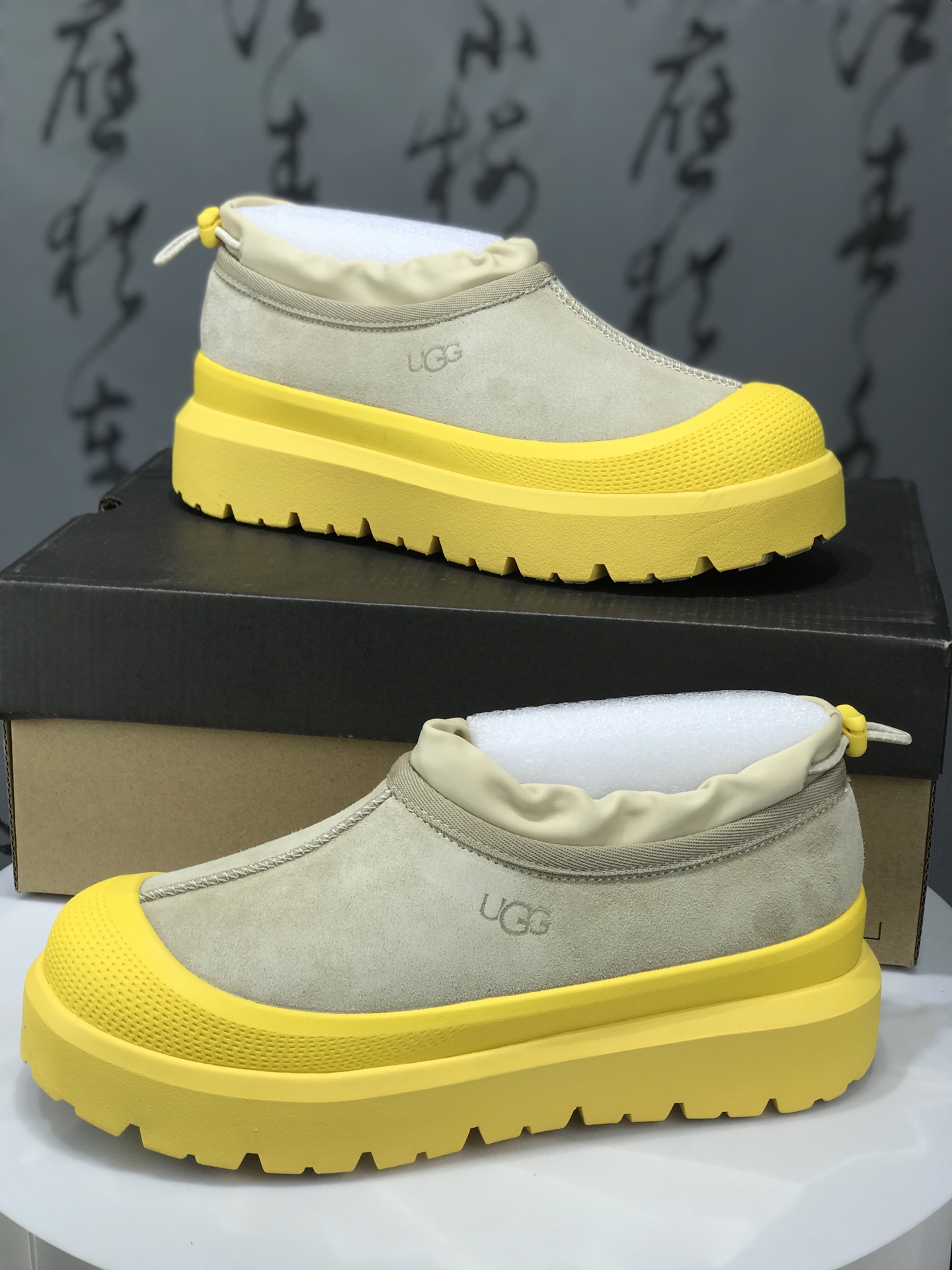 纯原💰390 #纯原版 2025 新款王一博4196 独家版本 原厂代工级 UGG王一博同款 高端专供 金字塔尖的做工品质 要求高端需要来# 大优势供应❗️❗️❗️ 低帮男女鞋 size：36 37 38 39 40 41 42 43 44#