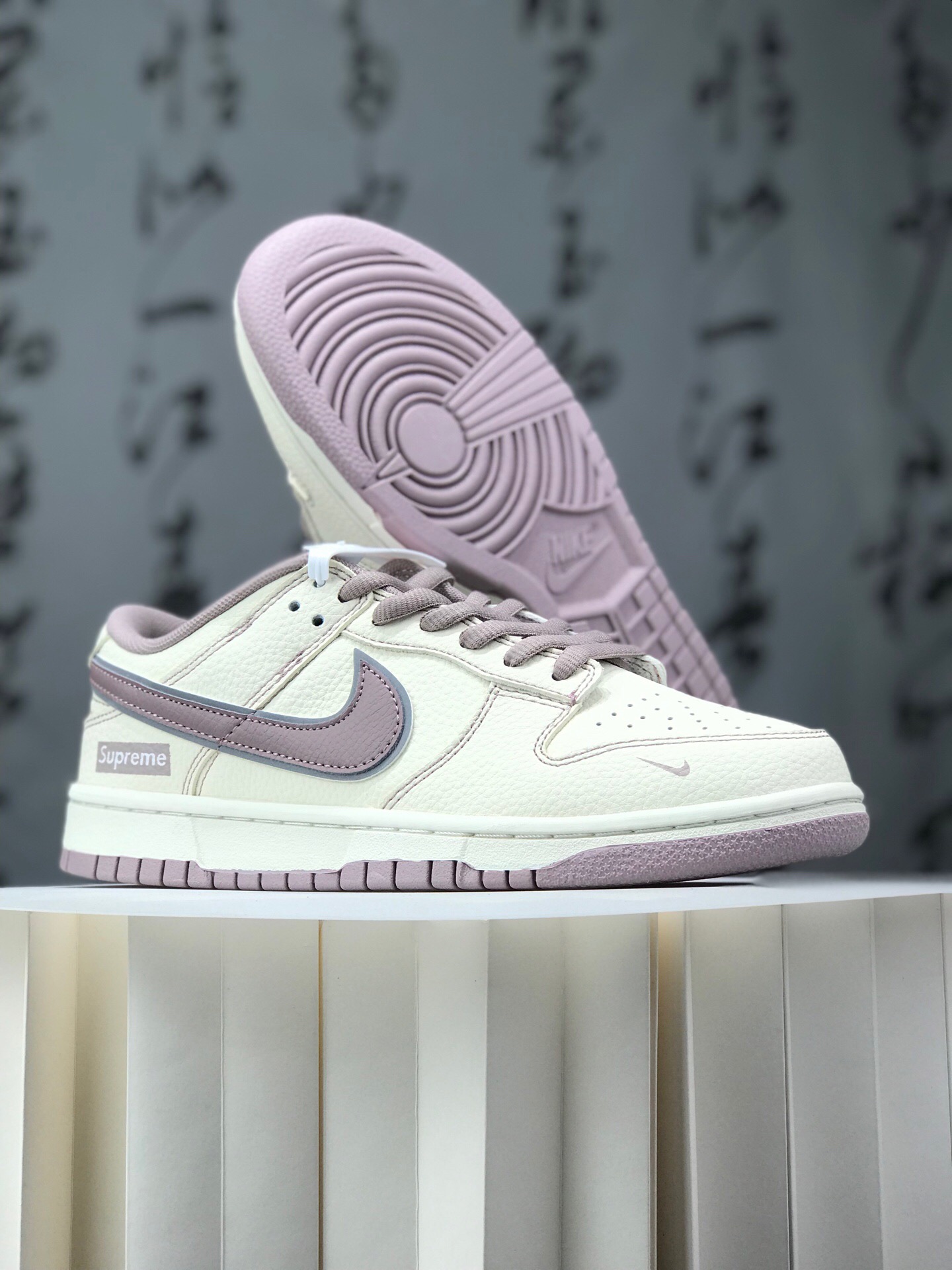 福利 海外爆款限量发售! SB Dunk Low “NIKE联名” 高端定制 低帮休闲板鞋 定制鞋盒 大厂纯原品质出货 超高清洁度 皮料切割干净无任何毛边 细节完美