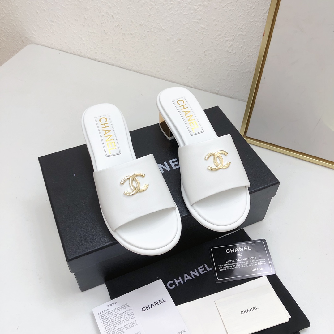 Chanel Zapatos Pantuflas Cada diseñador
 Gris Dermis Piel de oveja Colección primavera – verano