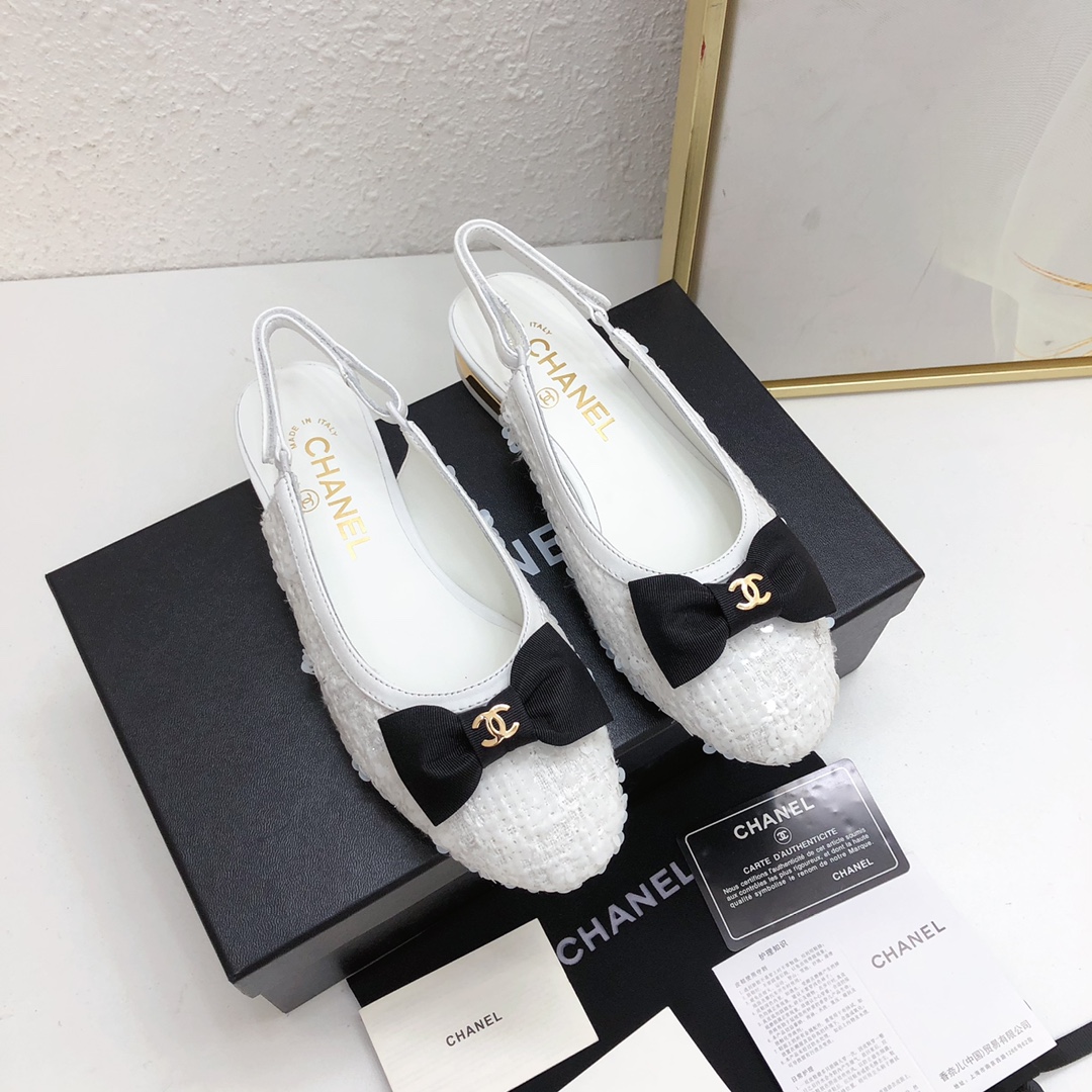 2024 réplique
 Chanel Chaussures Sandales Cuir de vache Genuine Leather Peau mouton