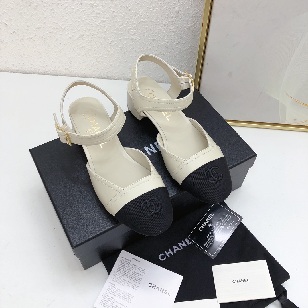 Chanel Venta
 Zapatos Sandalias Dermis Piel de oveja Colección primavera – verano