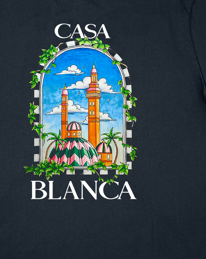 P70
新款卡萨布兰卡CASABLANCA短袖T恤 原版开发 采用250克高密度双纱纯棉面料 上身柔软舒适
进口设备 原版印花 色彩鲜艳清晰   
国内一线品牌代工厂代工 做工无可挑剔