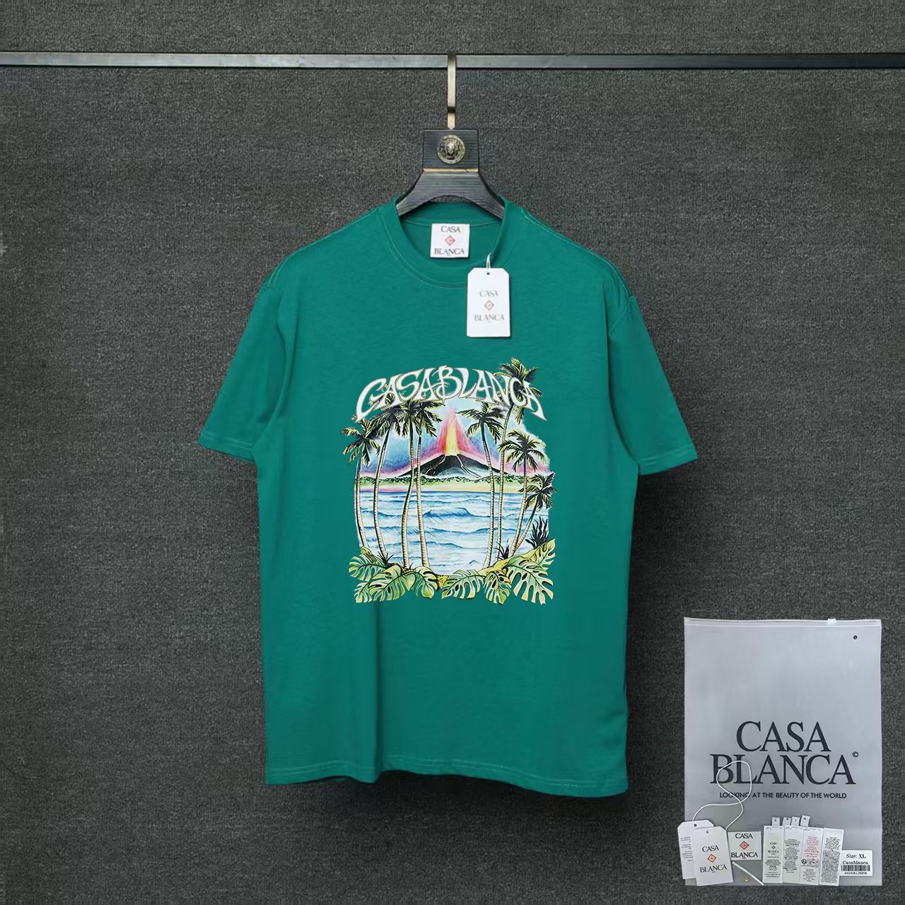 카사블랑카 26SS 여성 반팔 91076 Casablanca T Shirt